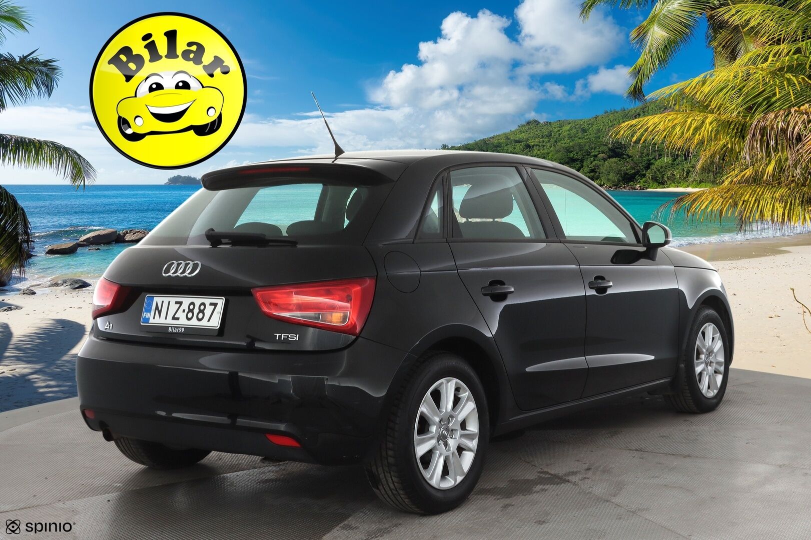 Audi A1 2012 Attraction 1,2 TFSI Start-Stop - | Webasto | Ilmastointi | Penkinlämmittimet | CD-Soitin | Sähköpeilit | Suomi-auto | Kahdet renkaat |