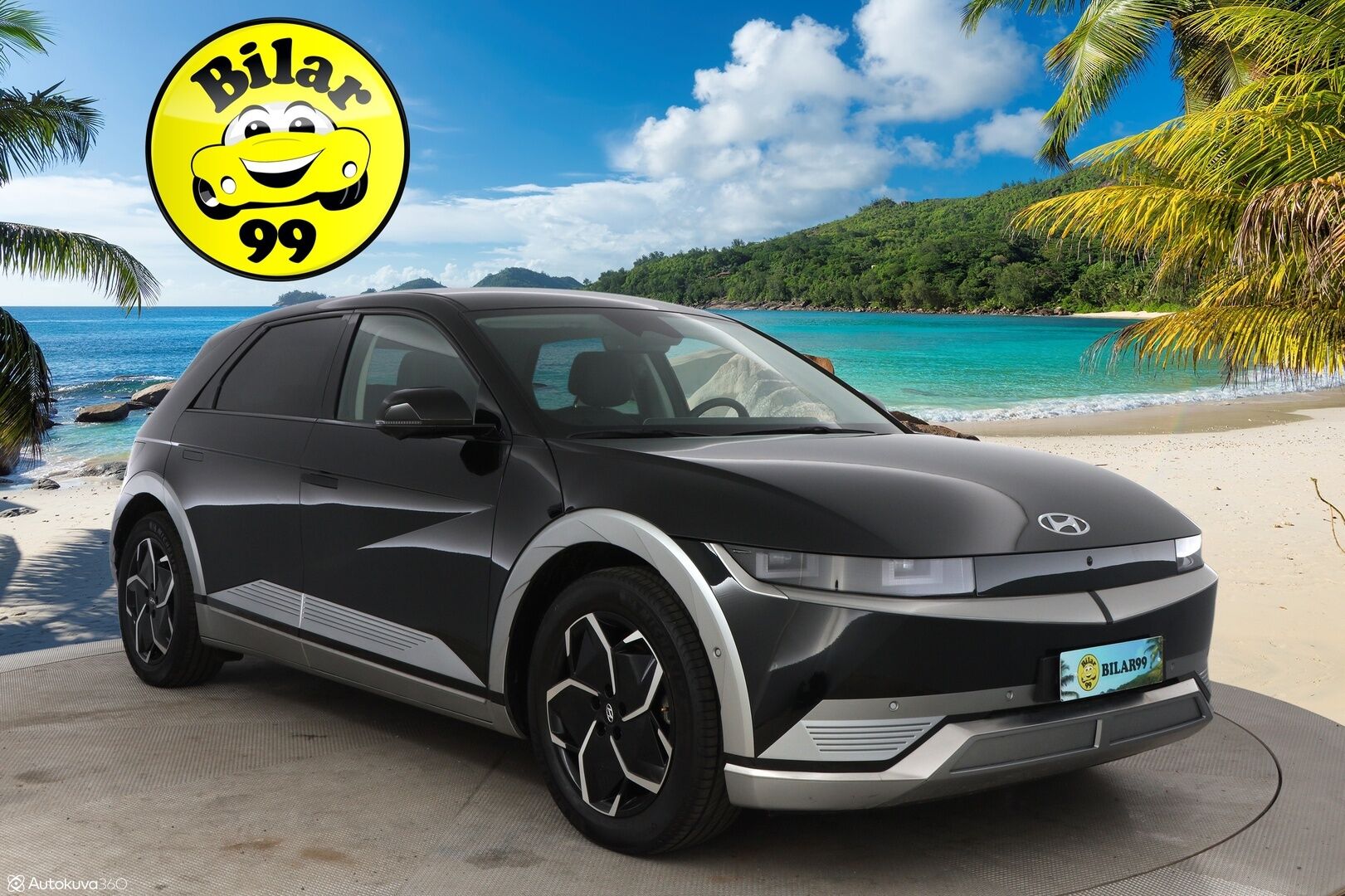HYUNDAI IONIQ 5 2022 58 kWh 170hv Uniq - Lämpöpumppu / Adapt.Vakkari / HUD / Bose Premium Sound / Ilmastoidut Nahat / KeylessGo / Navi / Supervarusteet!