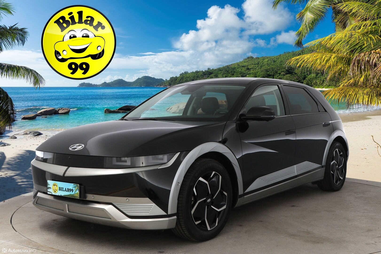 HYUNDAI IONIQ 5 2022 58 kWh 170hv Uniq - Lämpöpumppu / Adapt.Vakkari / HUD / Bose Premium Sound / Ilmastoidut Nahat / KeylessGo / Navi / Supervarusteet!