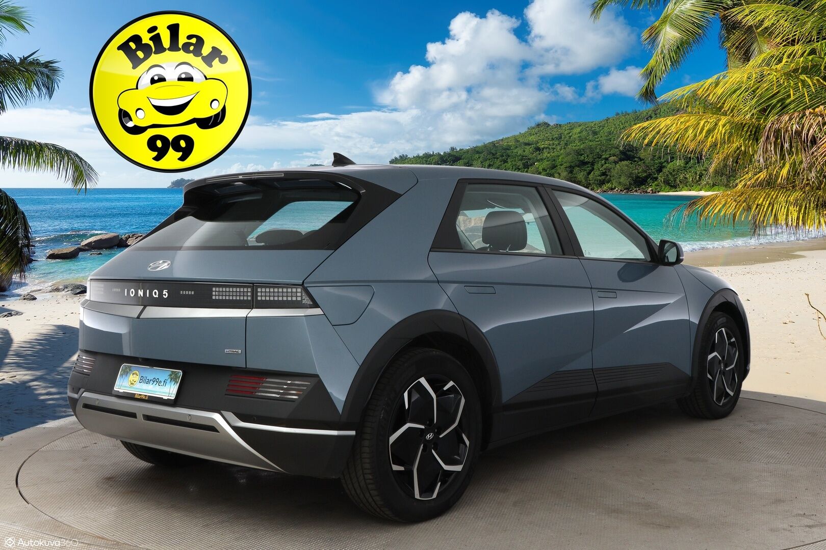 HYUNDAI IONIQ 5 2022 AWD Style 73kWh - 3,99 % KORKOTARJOUS TÄHÄN AUTOON - Lämpöpumppu / Vetokoukku / Adapt.Vakkari / Peruutuskamera / HDA / Merkkihuollot / Navi / Apple&Android / Huippusiisti!