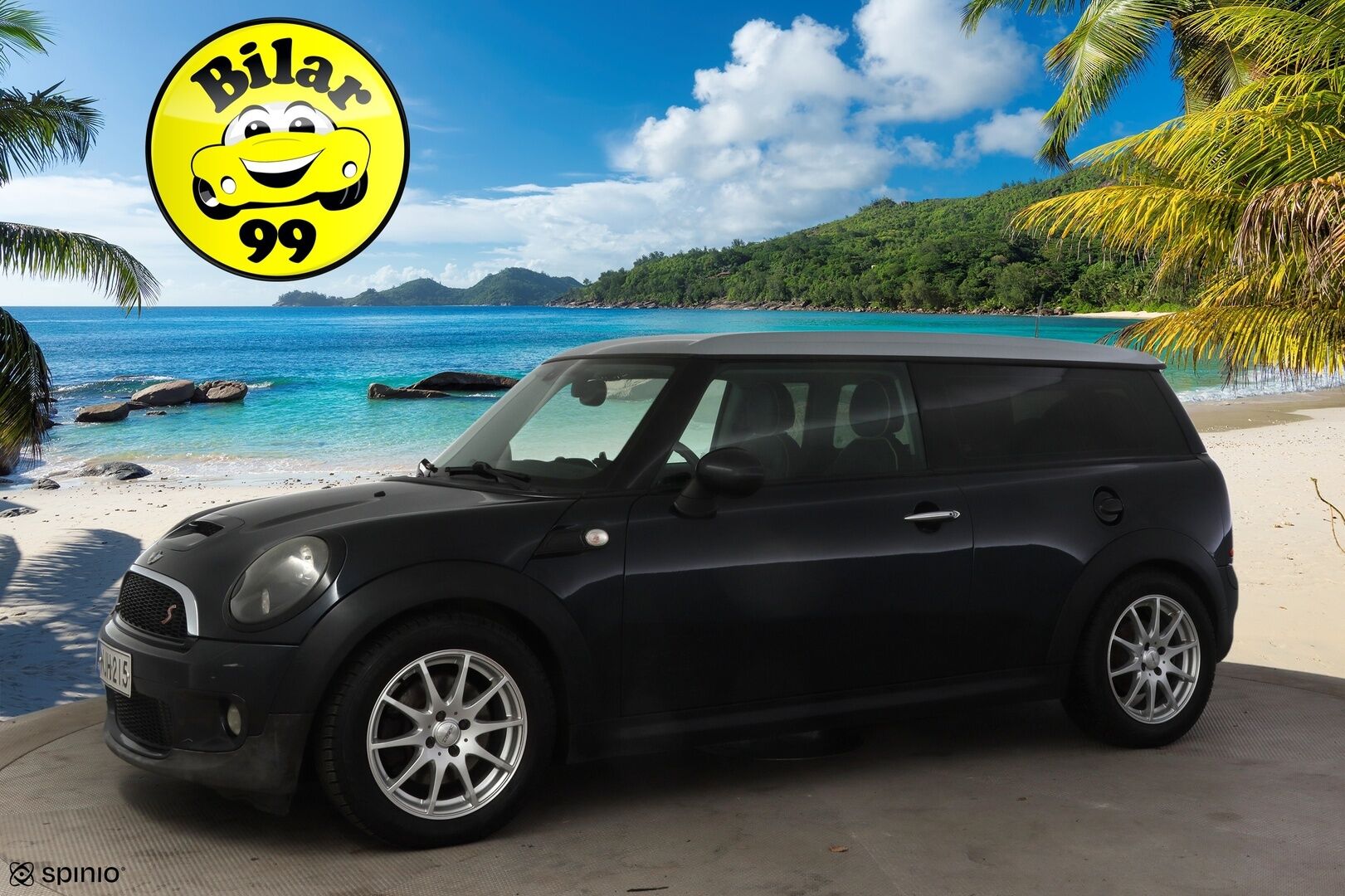 Mini Cooper S 2009 COOPER S CLUBMAN 1,6 R55* Sisätilanlämmitin / Tutka / Tuulilasinlämmitin / Nahkapenkit * - *Särmällä huoltohistorialla / R55 Korimalli / Ketju vaihdettu / Kahdet hyvät renkaat omilla alumiinivanteilla *