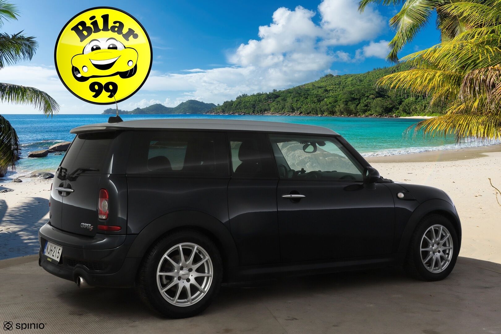 Mini Cooper S 2009 COOPER S CLUBMAN 1,6 R55* Sisätilanlämmitin / Tutka / Tuulilasinlämmitin / Nahkapenkit * - *Särmällä huoltohistorialla / R55 Korimalli / Ketju vaihdettu / Kahdet hyvät renkaat omilla alumiinivanteilla *