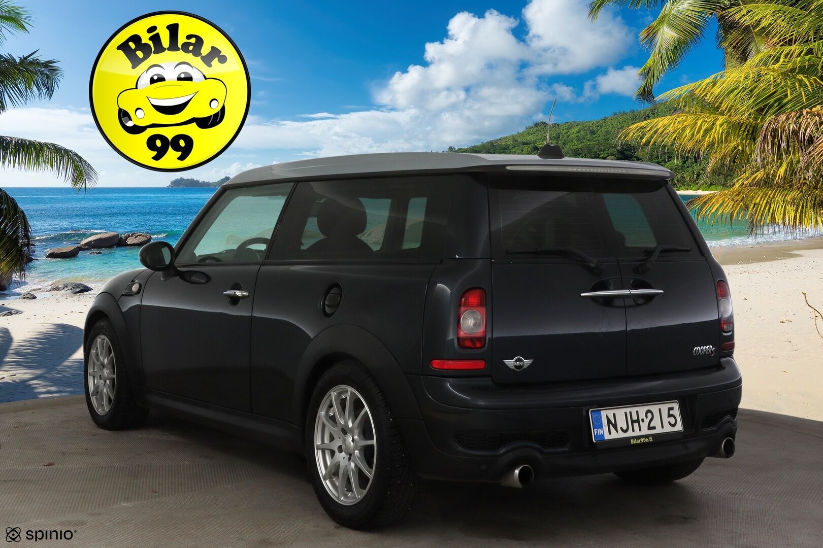Mini Cooper S 2009 COOPER S CLUBMAN 1,6 R55* Sisätilanlämmitin / Tutka / Tuulilasinlämmitin / Nahkapenkit * - *Särmällä huoltohistorialla / R55 Korimalli / Ketju vaihdettu / Kahdet hyvät renkaat omilla alumiinivanteilla *