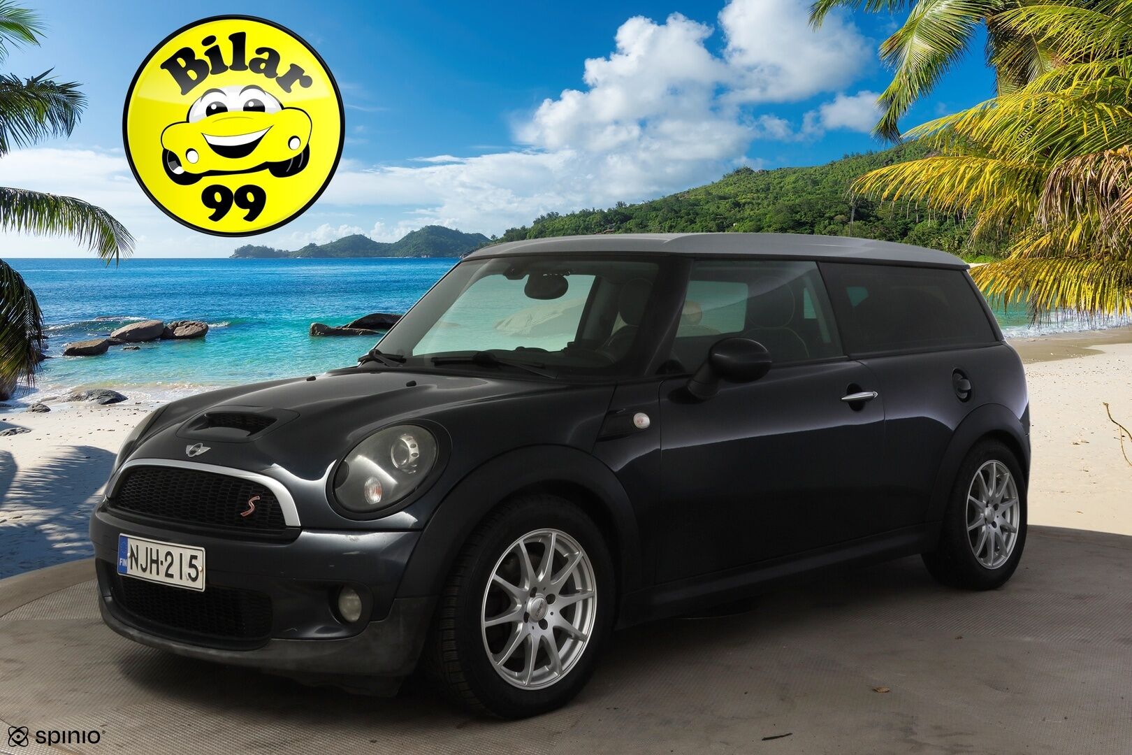 Mini Cooper S 2009 COOPER S CLUBMAN 1,6 R55* Sisätilanlämmitin / Tutka / Tuulilasinlämmitin / Nahkapenkit * - *Särmällä huoltohistorialla / R55 Korimalli / Ketju vaihdettu / Kahdet hyvät renkaat omilla alumiinivanteilla *