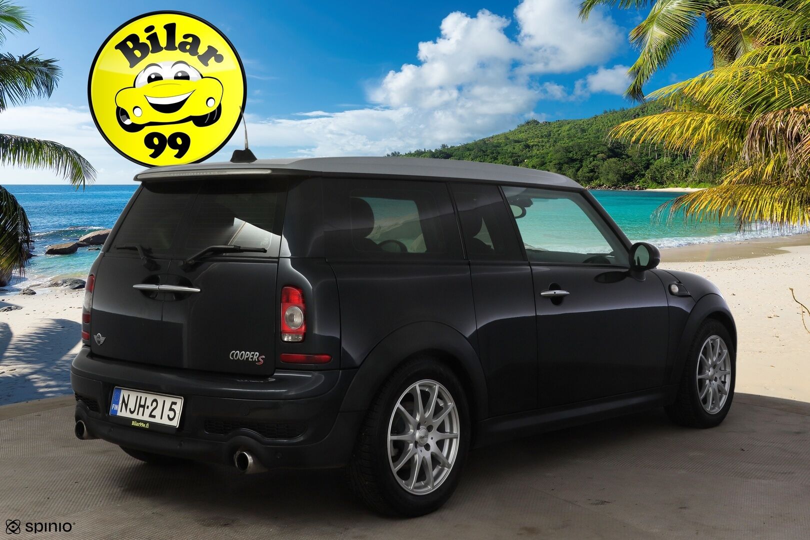 Mini Cooper S 2009 COOPER S CLUBMAN 1,6 R55* Sisätilanlämmitin / Tutka / Tuulilasinlämmitin / Nahkapenkit * - *Särmällä huoltohistorialla / R55 Korimalli / Ketju vaihdettu / Kahdet hyvät renkaat omilla alumiinivanteilla *