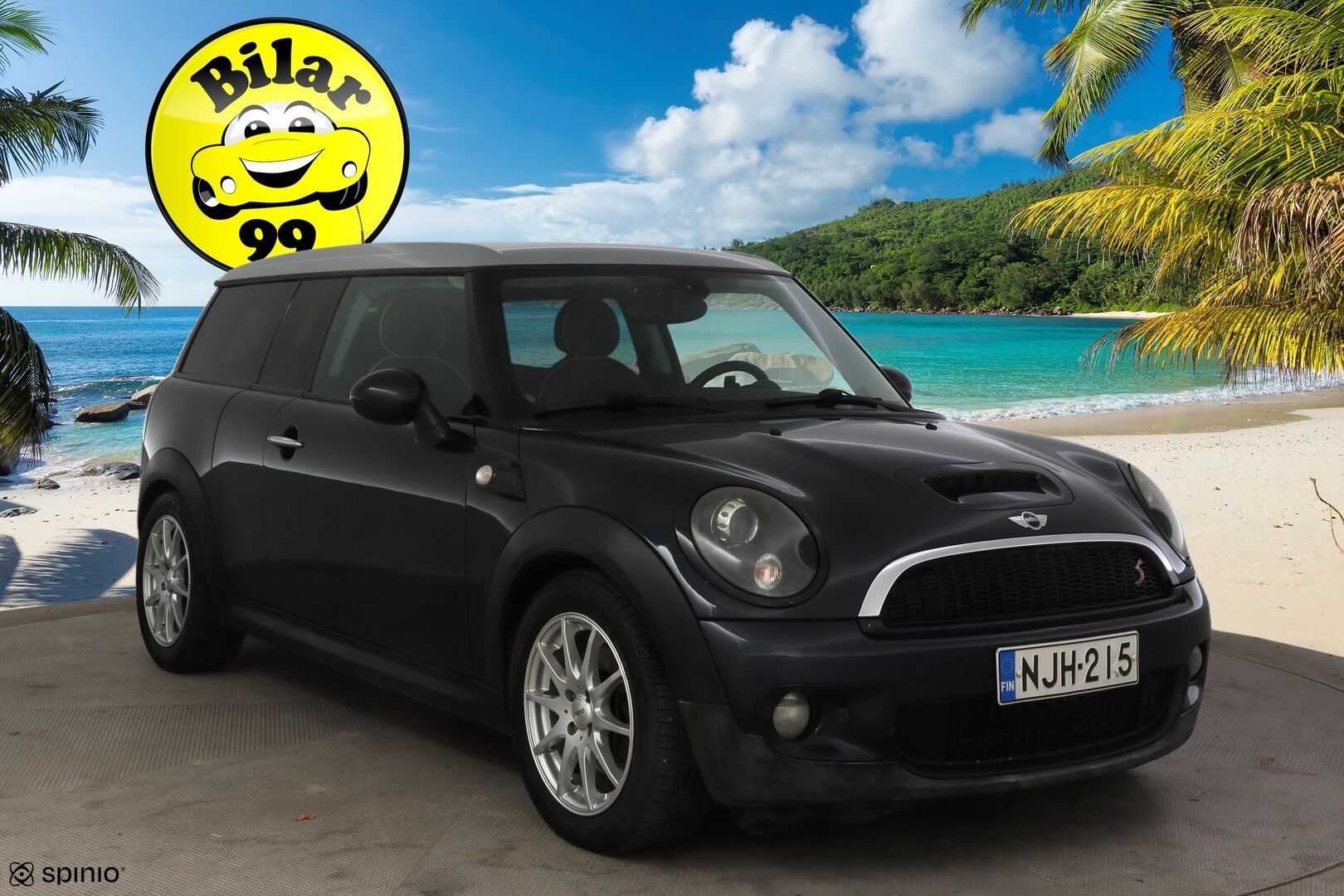 Mini Cooper S 2009 COOPER S CLUBMAN 1,6 R55* Sisätilanlämmitin / Tutka / Tuulilasinlämmitin / Nahkapenkit * - *Särmällä huoltohistorialla / R55 Korimalli / Ketju vaihdettu / Kahdet hyvät renkaat omilla alumiinivanteilla *