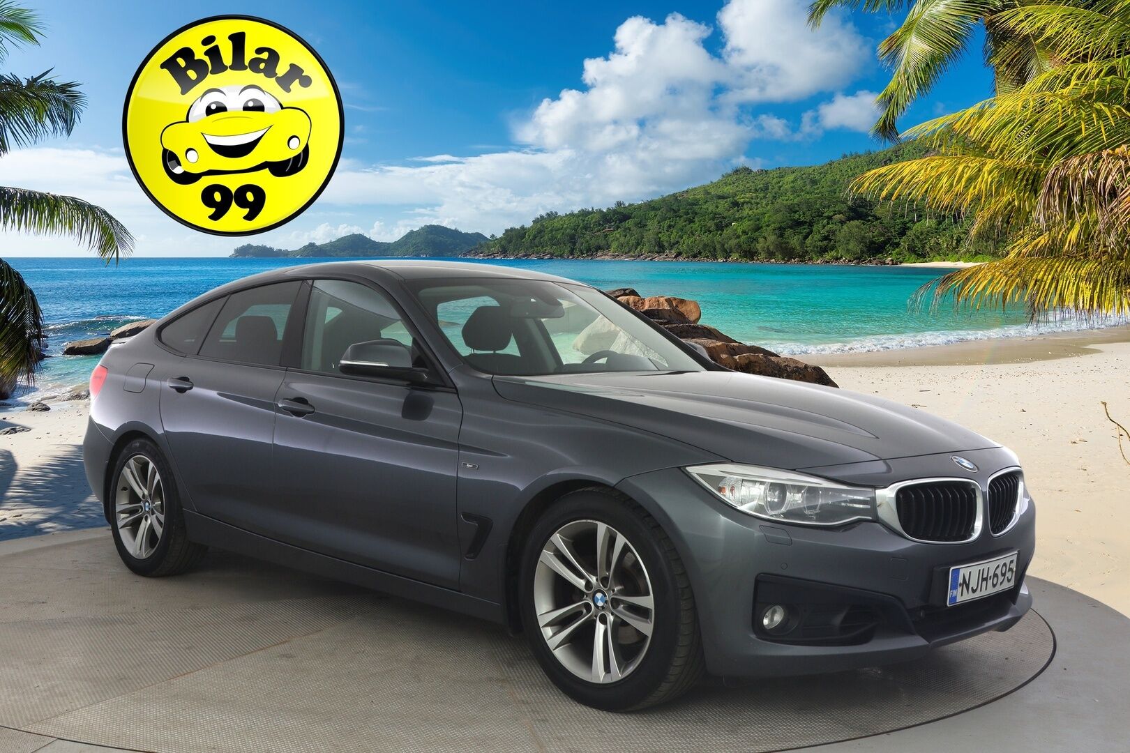 BMW 320 Gran Turismo 2013 F34 Gran Turismo 320i TwinPower Turbo A Business * HUD / Xenon / Lohko / Hifi / Vakkari / P-Kamera / Tutkat * - * Suomi-auto / Kahdet renkaat / Sähköinen huoltokirja *