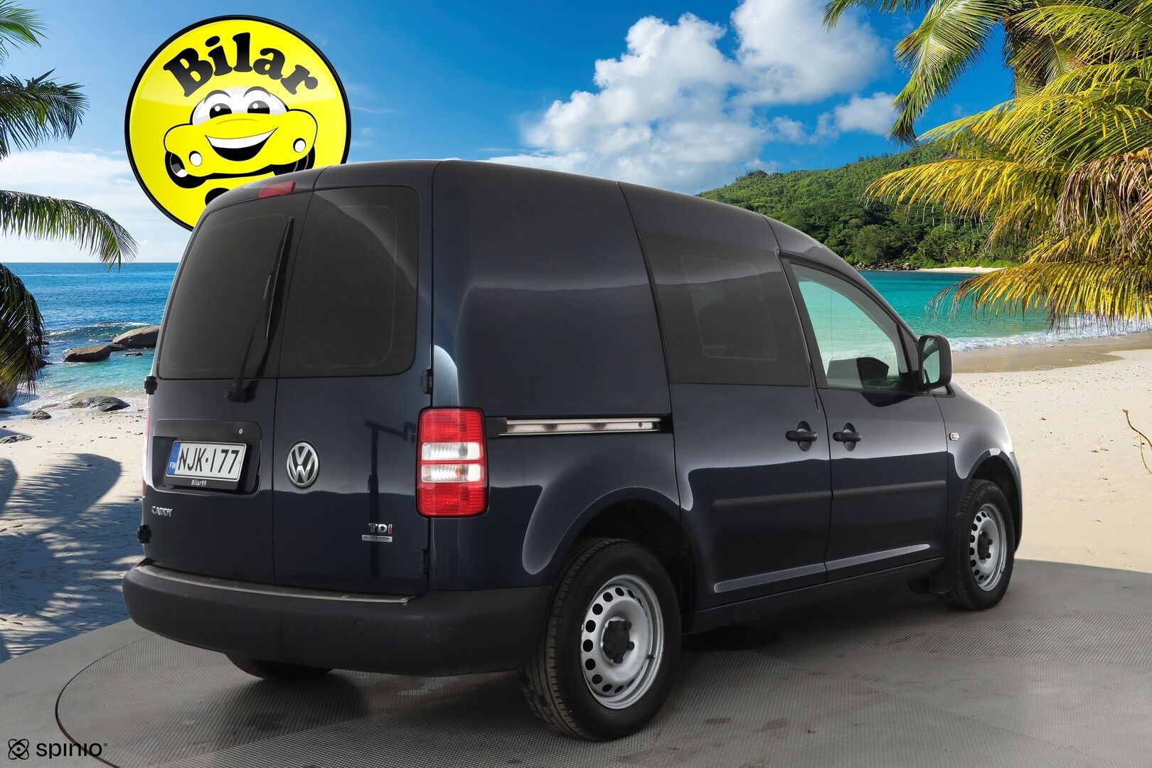 Volkswagen Caddy 2014 umpipakettiauto 1,6 TDI 75kW. BlueMotion Technology * Webasto / Vakionopeudensäädin / Ilmastointi / Metalliväri / Ei-Adblueta* - Suomi-auto / Juuri huollettu / Kahdet renkaat / Alvillinen / Ei Ad-Blue - HULLUT AVAJAISHULINAT KORKOTARJOUS 3,29 %