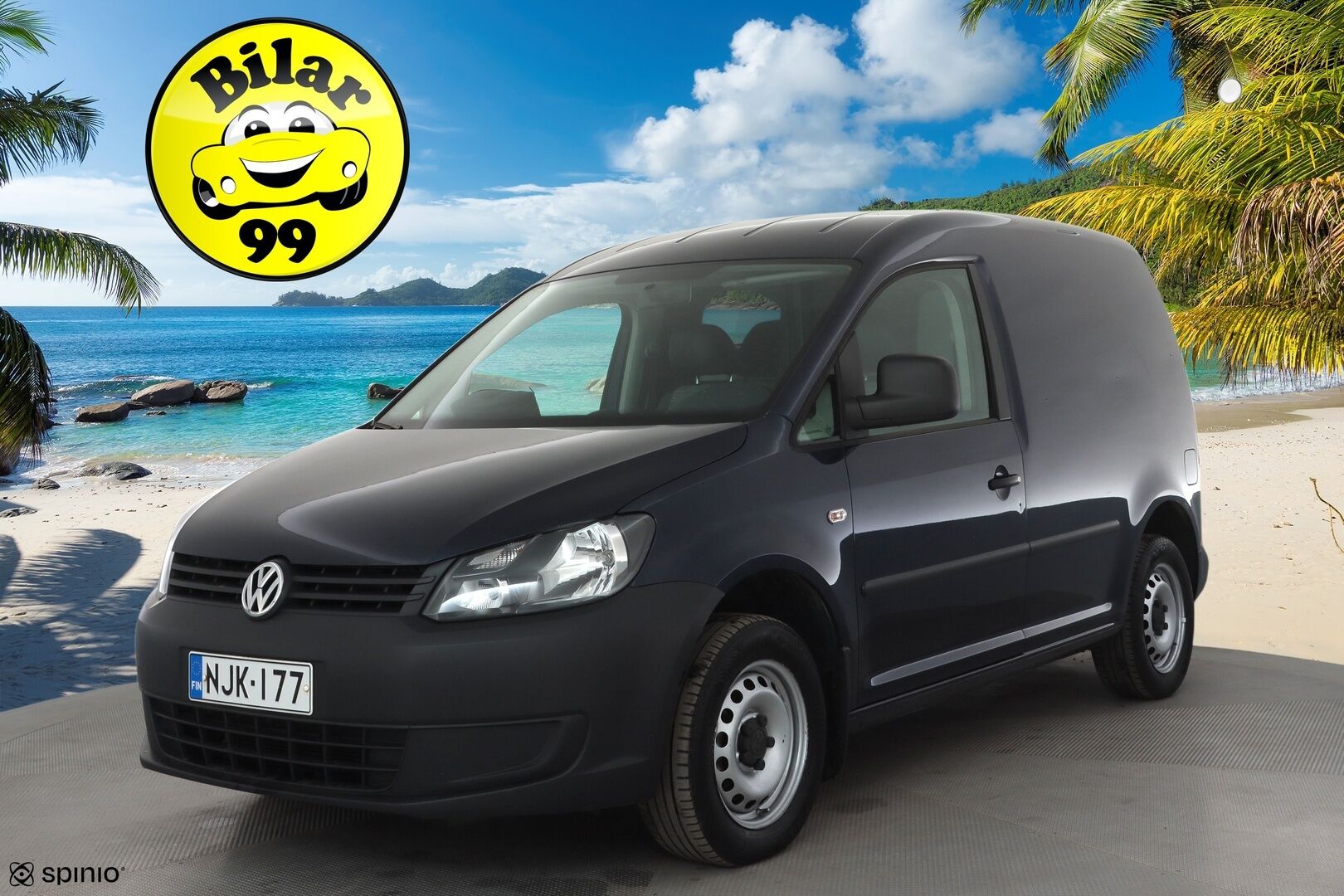 Volkswagen Caddy 2014 umpipakettiauto 1,6 TDI 75kW. BlueMotion Technology * Webasto / Vakionopeudensäädin / Ilmastointi / Metalliväri / Ei-Adblueta* - Suomi-auto / Juuri huollettu / Kahdet renkaat / Alvillinen / Ei Ad-Blue - HULLUT AVAJAISHULINAT KORKOTARJOUS 3,29 %