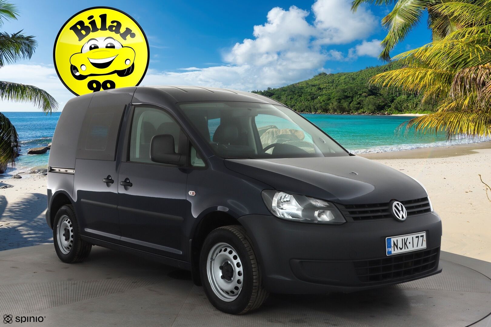 Volkswagen Caddy 2014 umpipakettiauto 1,6 TDI 75kW. BlueMotion Technology * Webasto / Vakionopeudensäädin / Ilmastointi / Metalliväri / Ei-Adblueta* - Suomi-auto / Juuri huollettu / Kahdet renkaat / Alvillinen / Ei Ad-Blue - HULLUT AVAJAISHULINAT KORKOTARJOUS 3,29 %