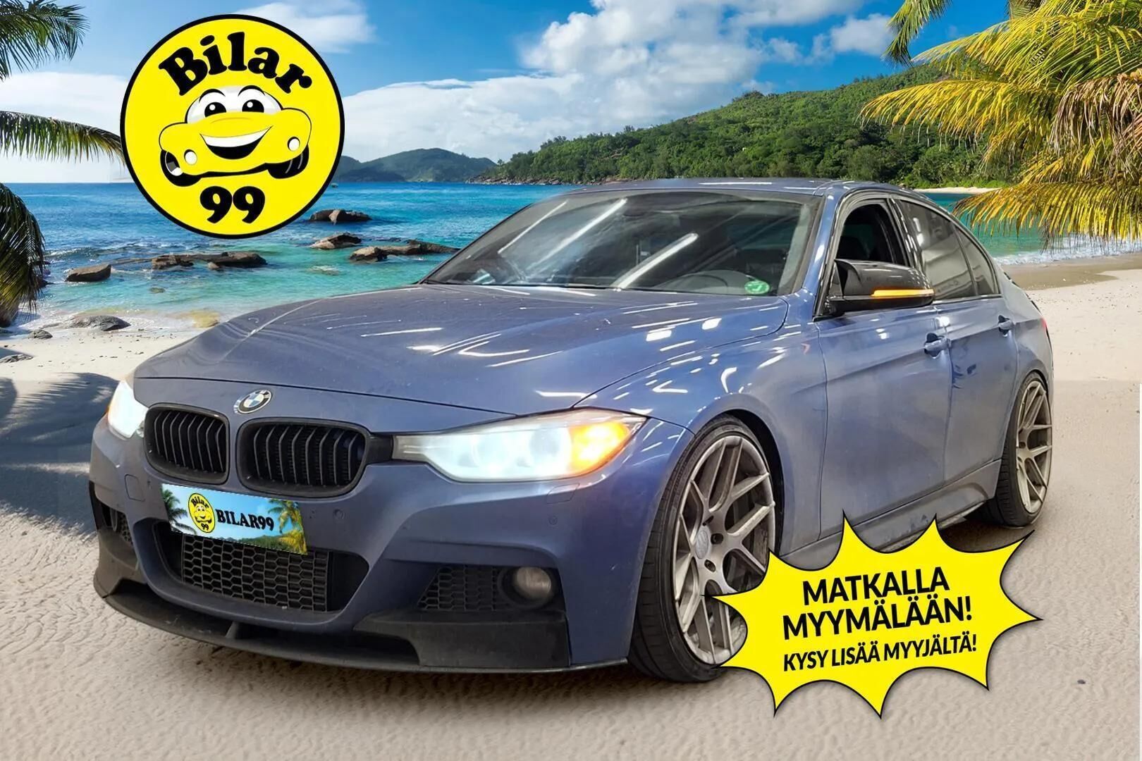 BMW 320 2013 F30 Sedan 320d TwinPower Turbo A - | Todella tyylikäs BMW | Juuri huollettu vaihdettu ketju ja huolettu isolla rahalla kaikki tyyppiviat | M-Sport ulko ja sisätilapaketti | Haxer Wheels | Kahdet renkaat alumiinivanteilla | - KORKO VAIN 3,99 %