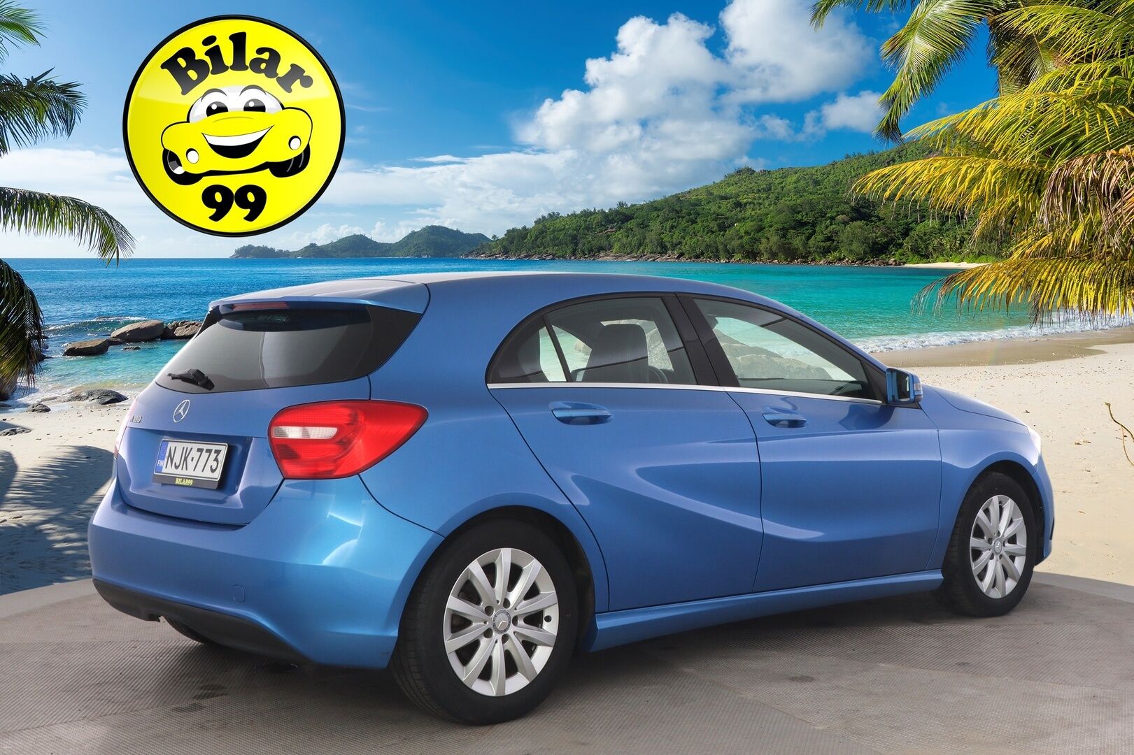 Mercedes-Benz A 2014 180 BE Suomi Edition - Puolinahat / Upea Metalliväri / Bluetooth / Lohkolämmitin