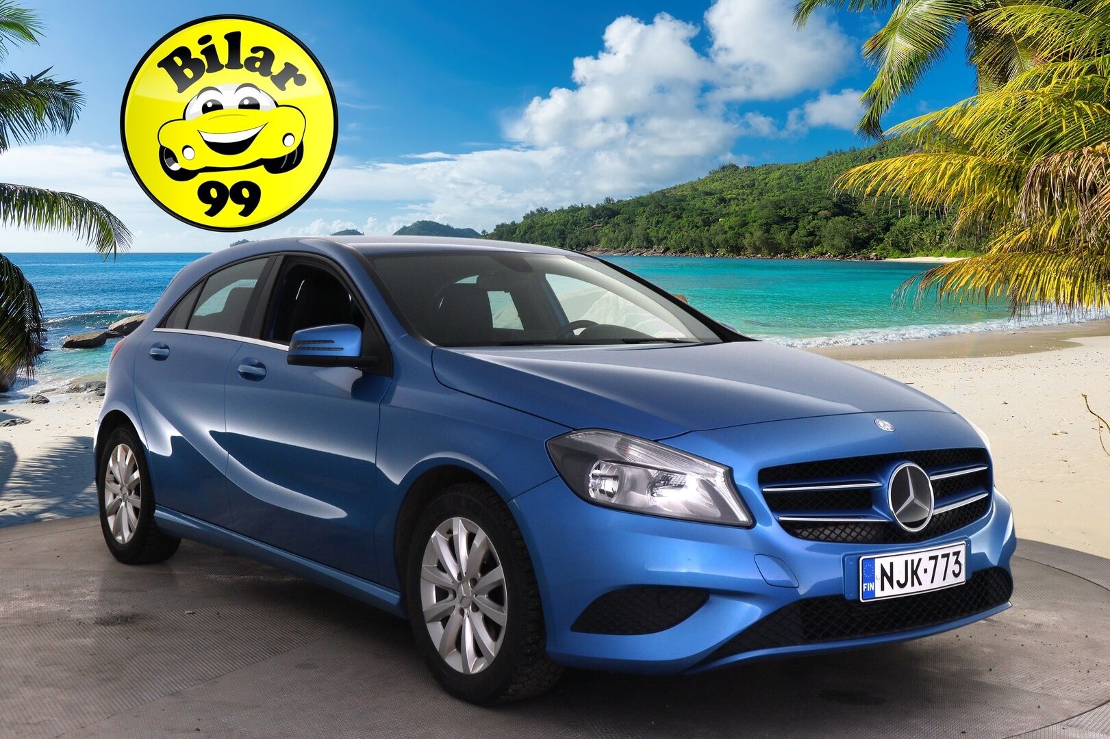 Mercedes-Benz A 2014 180 BE Suomi Edition - Puolinahat / Upea Metalliväri / Bluetooth / Lohkolämmitin