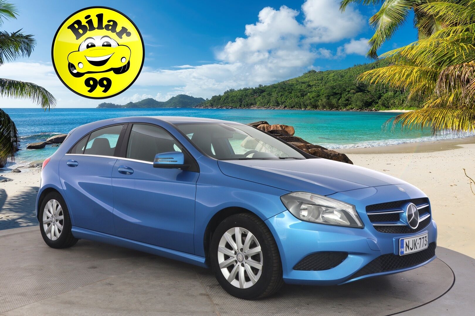 Mercedes-Benz A 2014 180 BE Suomi Edition - Puolinahat / Upea Metalliväri / Bluetooth / Lohkolämmitin