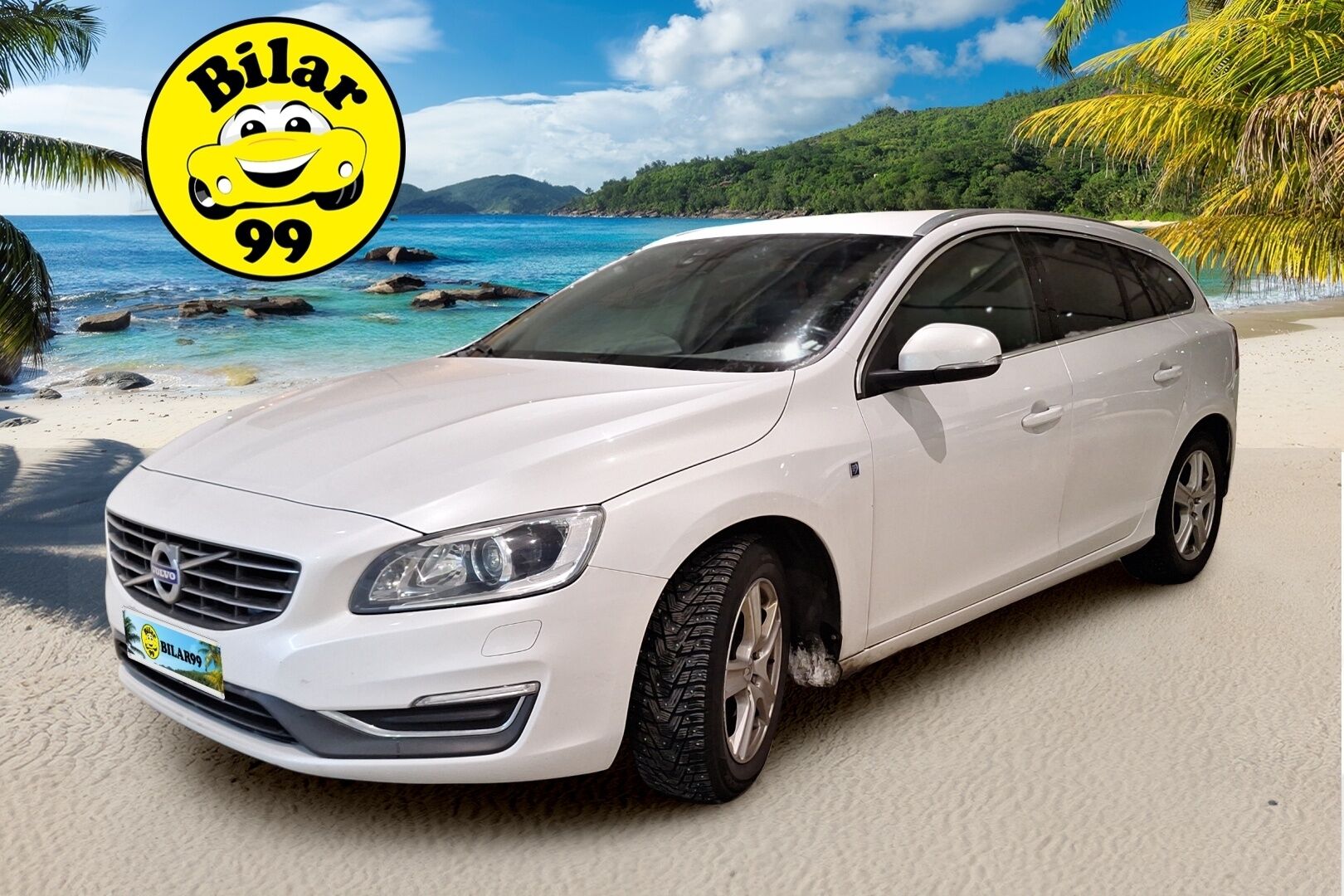 Volvo V60 2014 D4 Ocean Race Business aut. *Pa-lämmitin / Navi / Koukku / Vakkari / Digimittari / Nahkasisusta / Xenon* - Erittäin hyvin huollettu Ocean Race Suomiauto kaksilla hyväkuntoisilla renkailla!