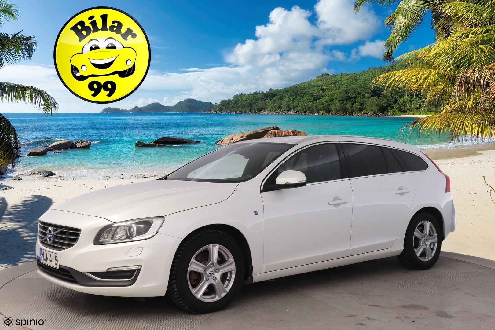 Volvo V60 2015 D4 Ocean Race Business aut. *Pa-lämmitin / Navi / Koukku / Vakkari / Digimittari / Nahkasisusta / Xenon* - Erittäin hyvin huollettu Ocean Race Suomiauto kaksilla hyväkuntoisilla renkailla!