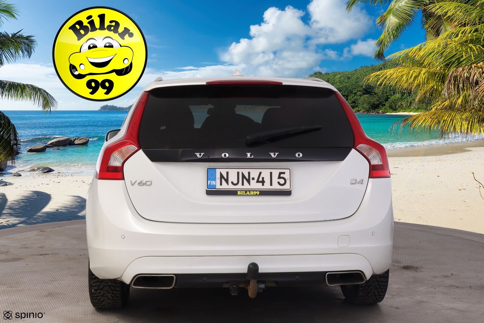 Volvo V60 2015 D4 Ocean Race Business aut. *Pa-lämmitin / Navi / Koukku / Vakkari / Digimittari / Nahkasisusta / Xenon* - Erittäin hyvin huollettu Ocean Race Suomiauto kaksilla hyväkuntoisilla renkailla!