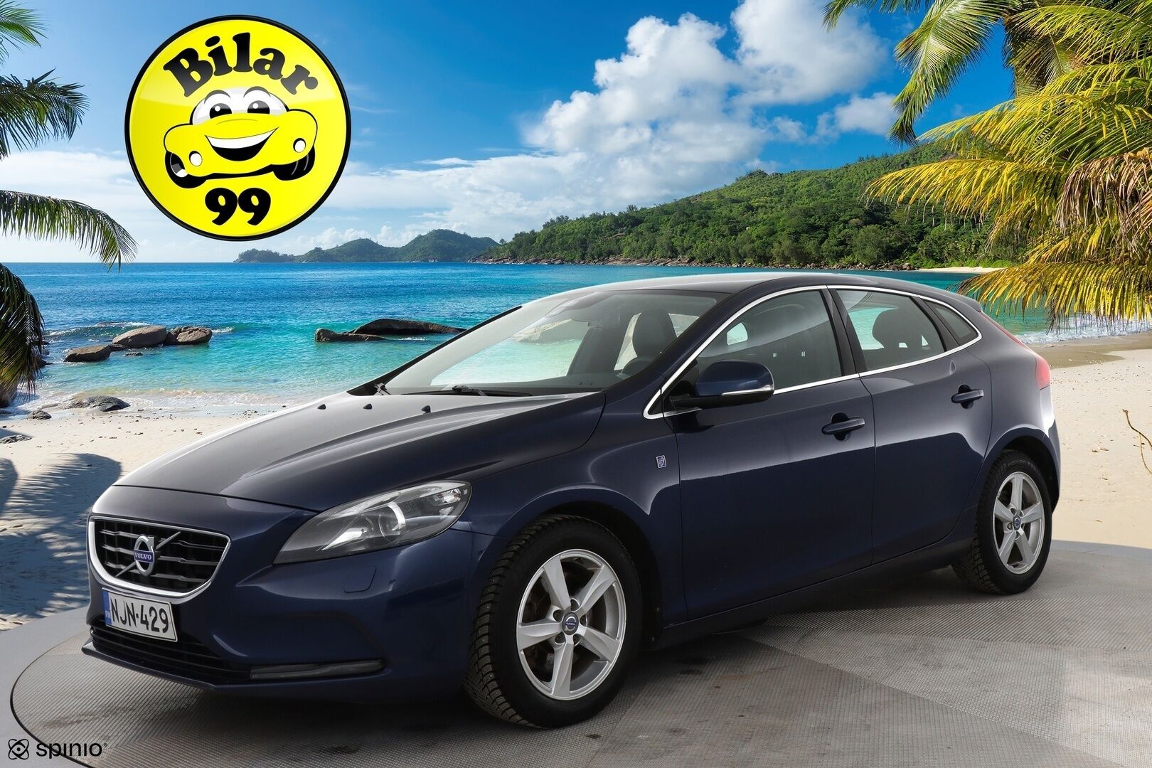 Volvo V40 2015 D2 Ocean Race aut - Myydään Huutokaupat.com:issa | Suomi-auto | Koukku | 2x Alumiinivanteet | 