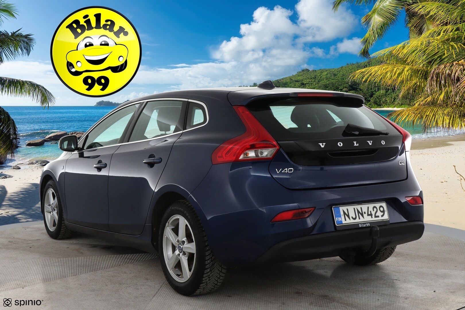 Volvo V40 2014 D2 Ocean Race aut * Suomi-auto / Koukku / 2x Alumiinivanteet, Lähes uudet Nokian nastat! - Suomi-auto / Koukku / 2x Alumiinivanteet, Lähes uudet Nokian nastat! 