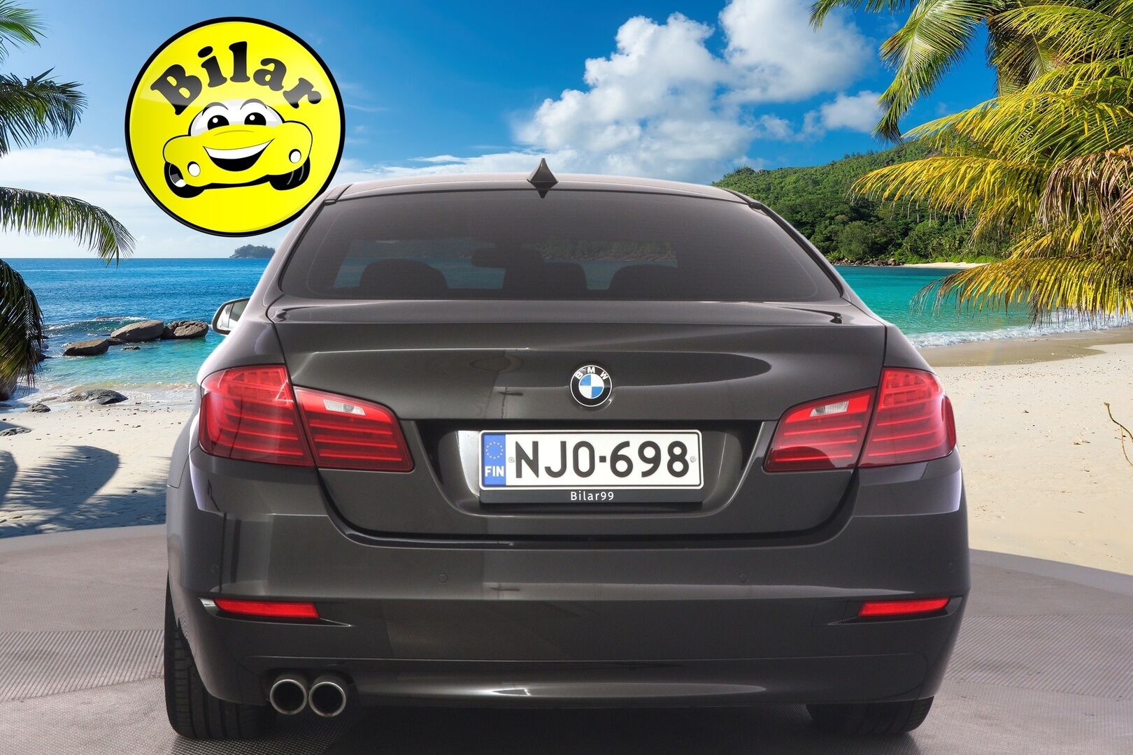 BMW 520 2015 F10 Sedan 520d TwinPower Turbo A Limited xDrive Edition - Xenon / Ratinlämmitin / Apple carplay ja android auto / Hyvällä historialla!