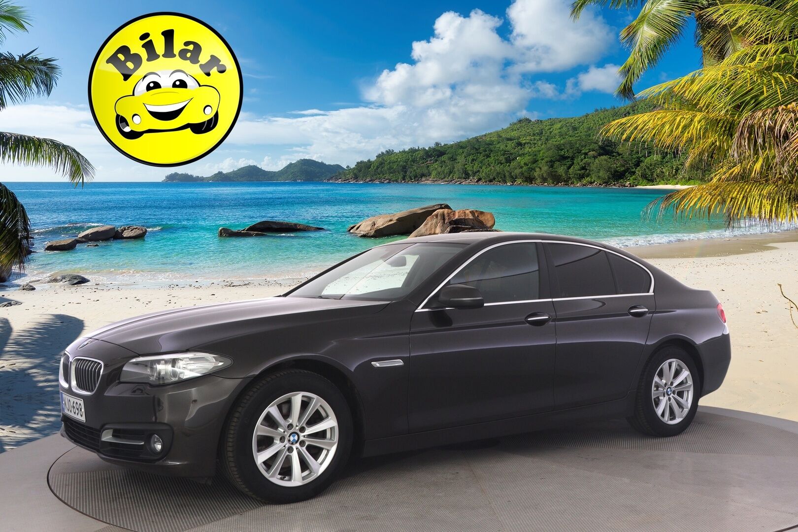 BMW 520 2015 F10 Sedan 520d TwinPower Turbo A Limited xDrive Edition - Xenon / Ratinlämmitin / Apple carplay ja android auto / Hyvällä historialla!