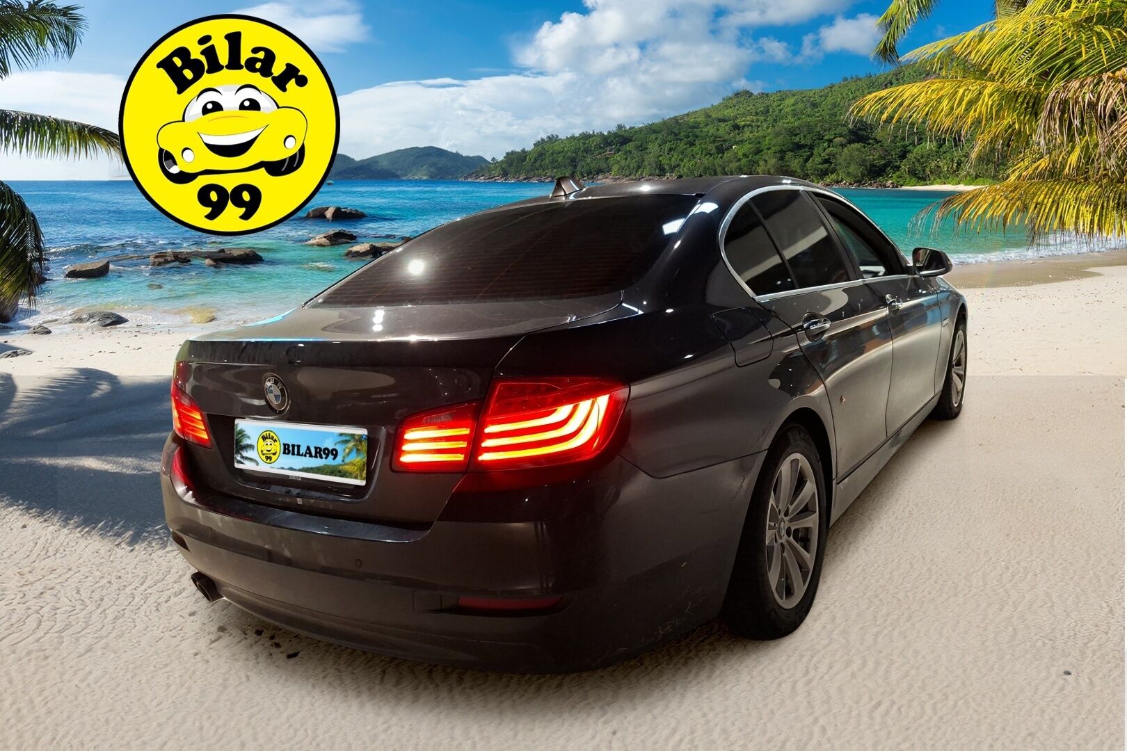 BMW 520 2015 F10 Sedan 520d TwinPower Turbo A Limited xDrive Edition - Xenon / Ratinlämmitin / Apple carplay ja android auto / Hyvällä historialla!