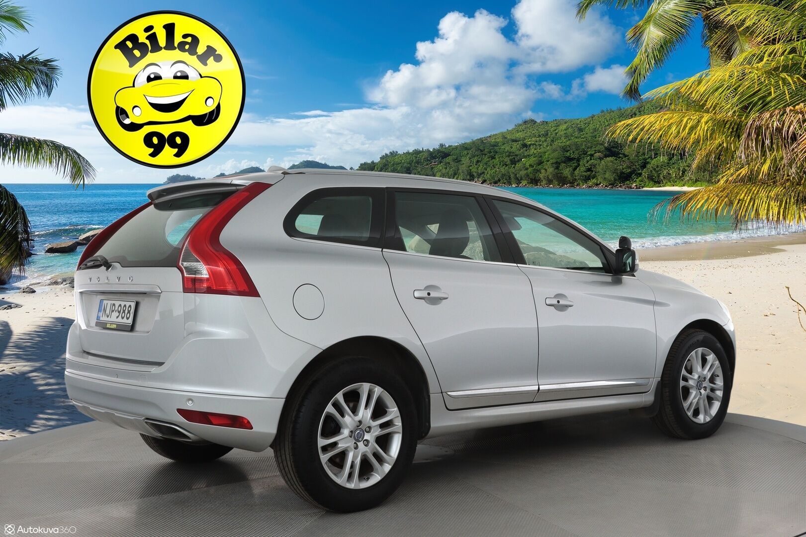 Volvo XC60 2015 D4 Business Summum aut ** Webasto / Muistipenkki / P.Tutka / XENON-valot / Vakkari / AC/ KeylessGO ** - Suomi-auto / Merkkihuollettu / 2x Renkaat