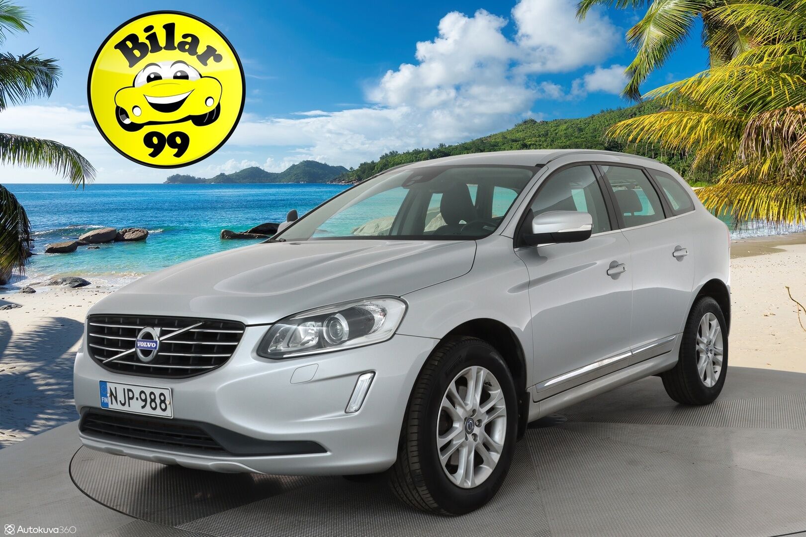 Volvo XC60 2015 D4 Business Summum aut ** Webasto / Muistipenkki / P.Tutka / XENON-valot / Vakkari / AC/ KeylessGO ** - Suomi-auto / Merkkihuollettu / 2x Renkaat
