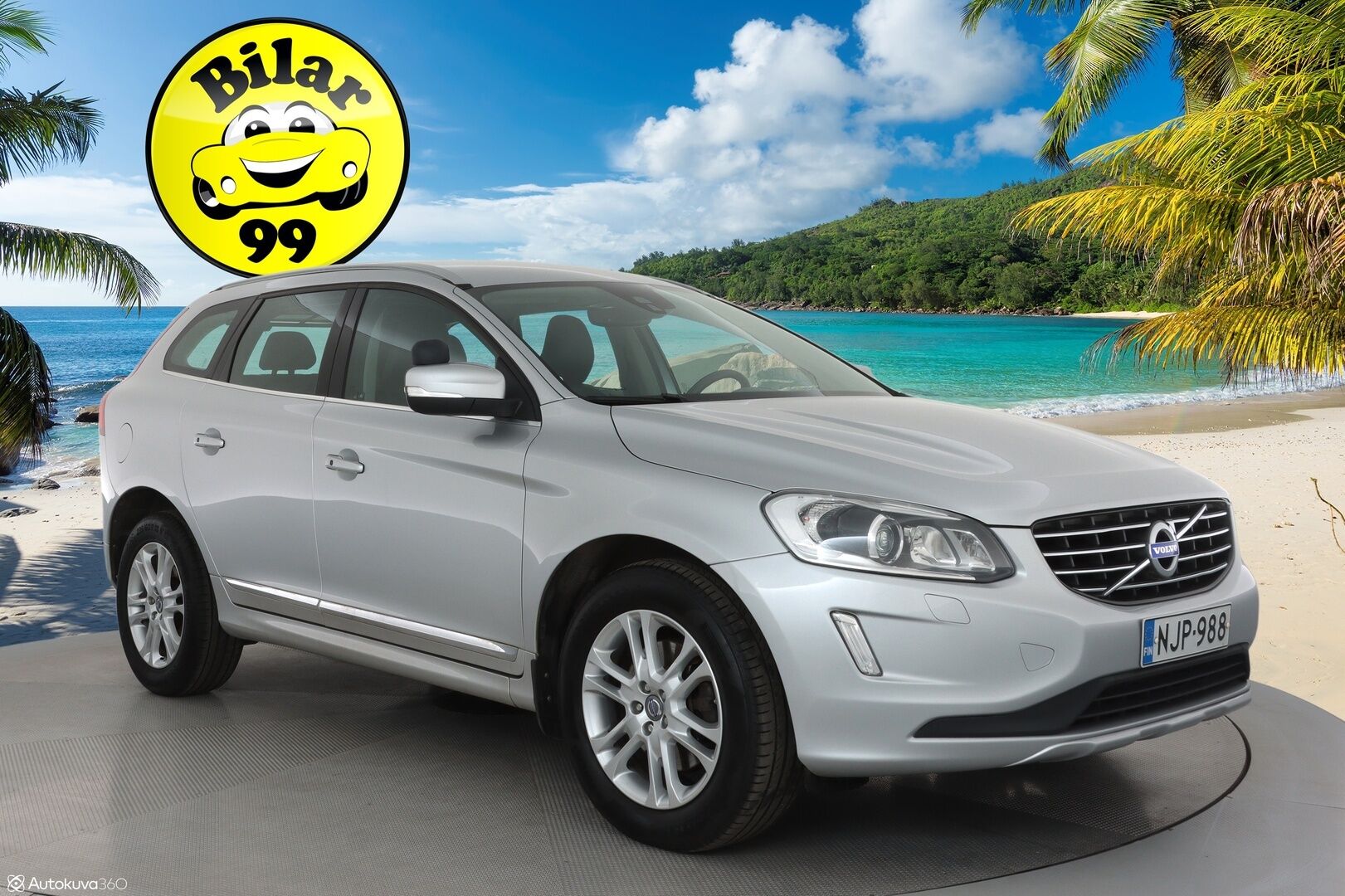 Volvo XC60 2015 D4 Business Summum aut ** Webasto / Muistipenkki / P.Tutka / XENON-valot / Vakkari / AC/ KeylessGO ** - Suomi-auto / Merkkihuollettu / 2x Renkaat