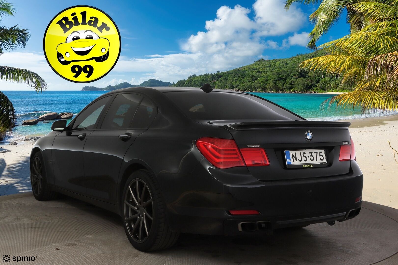 BMW 750 2009 A F01 Sedan * Imu-ovet / Ilmastoidut etuistuimet / Muistipenkit / Prof.navi * - - YritysOutlet - Myydään vain yrityksille
