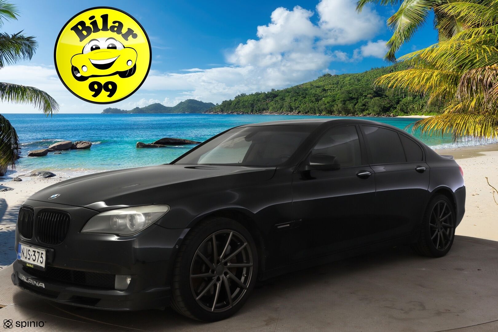 BMW 750 2009 A F01 Sedan * Imu-ovet / Ilmastoidut etuistuimet / Muistipenkit / Prof.navi * - - YritysOutlet - Myydään vain yrityksille