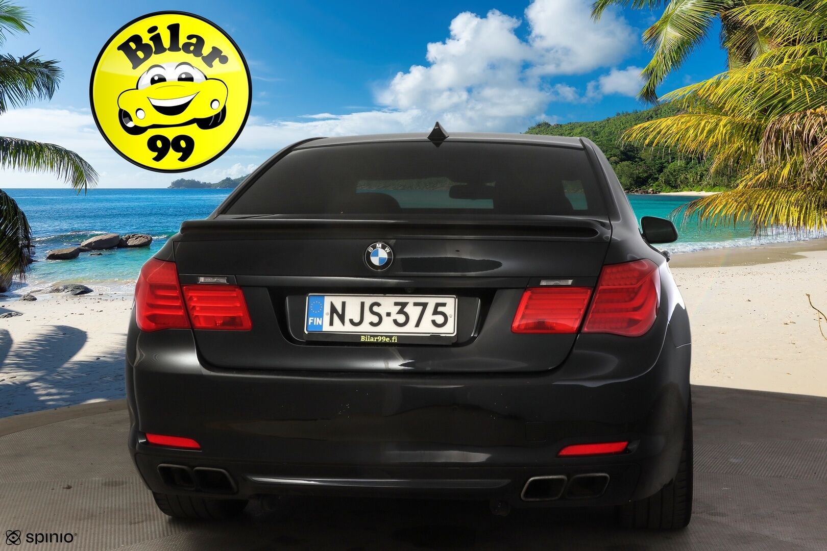 BMW 750 2009 A F01 Sedan * Imu-ovet / Ilmastoidut etuistuimet / Muistipenkit / Prof.navi * - - YritysOutlet - Myydään vain yrityksille