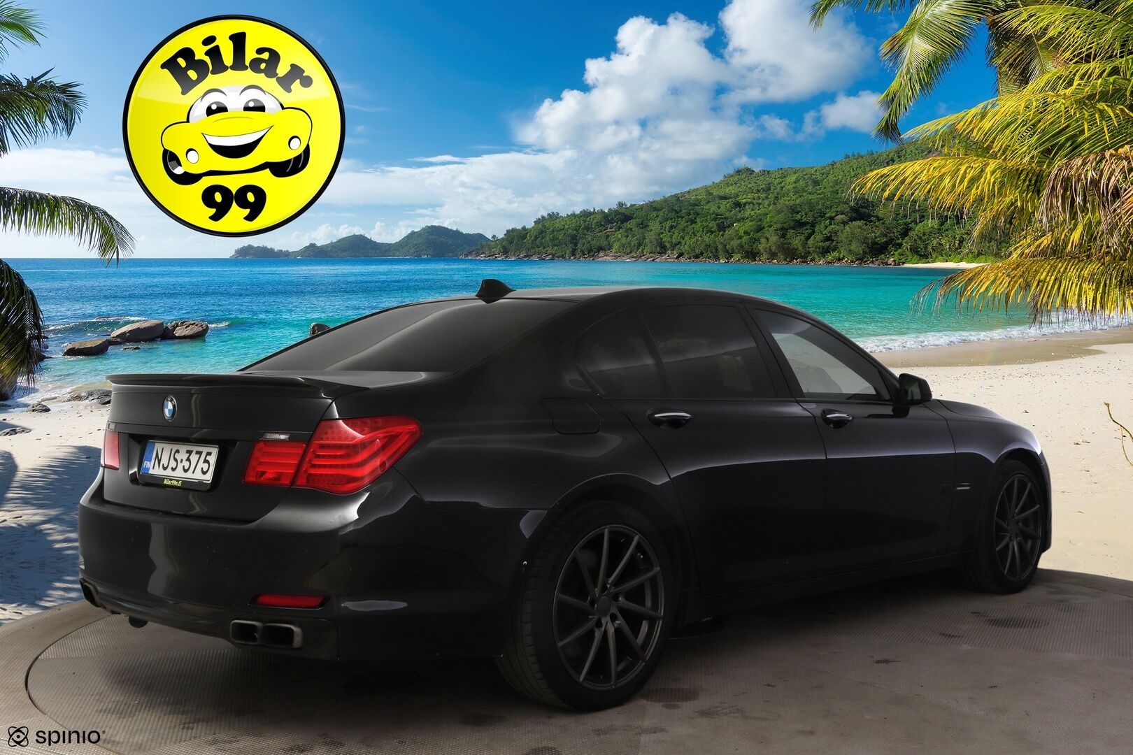 BMW 750 2009 A F01 Sedan * Imu-ovet / Ilmastoidut etuistuimet / Muistipenkit / Prof.navi * - - YritysOutlet - Myydään vain yrityksille