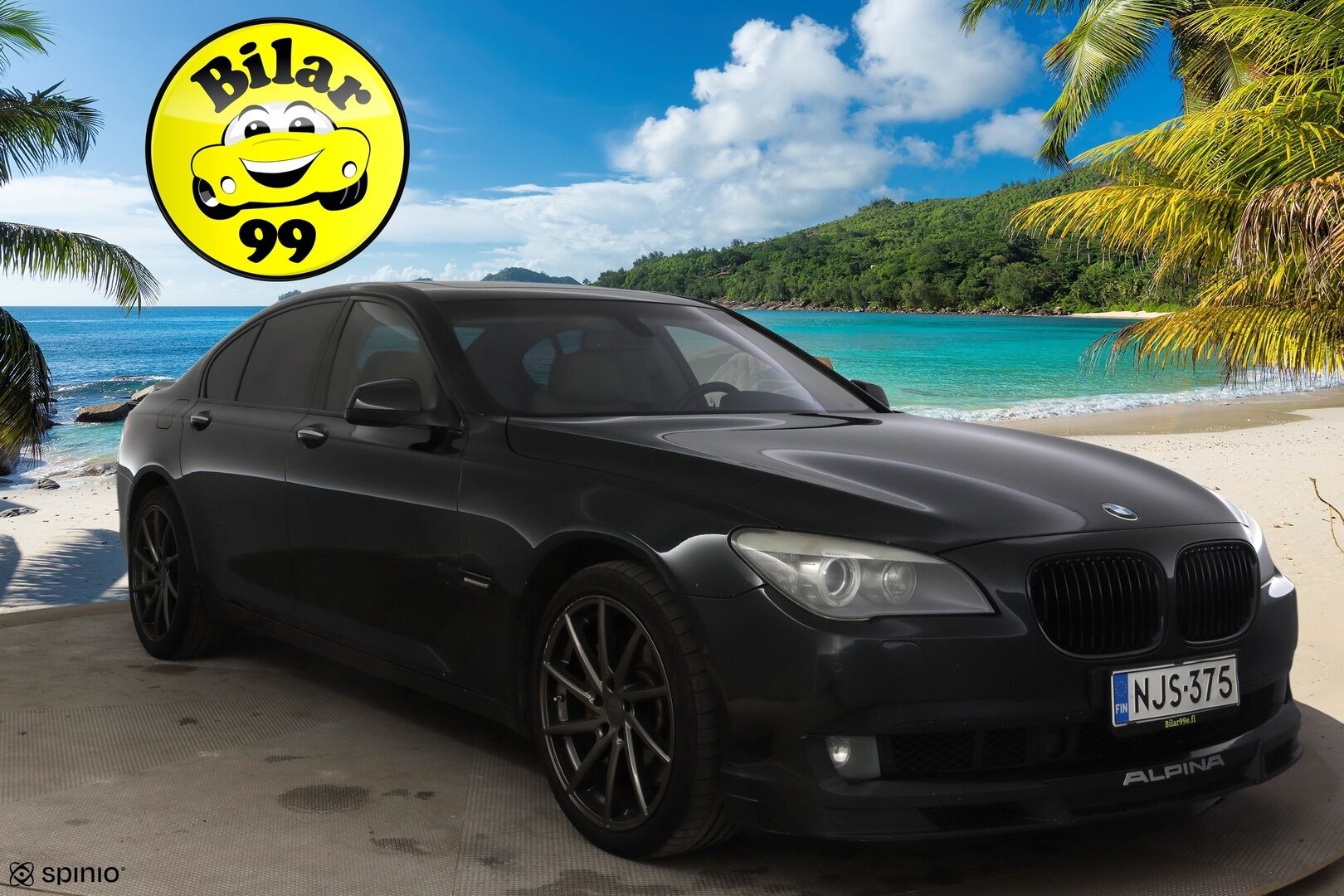 BMW 750 2009 A F01 Sedan * Imu-ovet / Ilmastoidut etuistuimet / Muistipenkit / Prof.navi * - - YritysOutlet - Myydään vain yrityksille