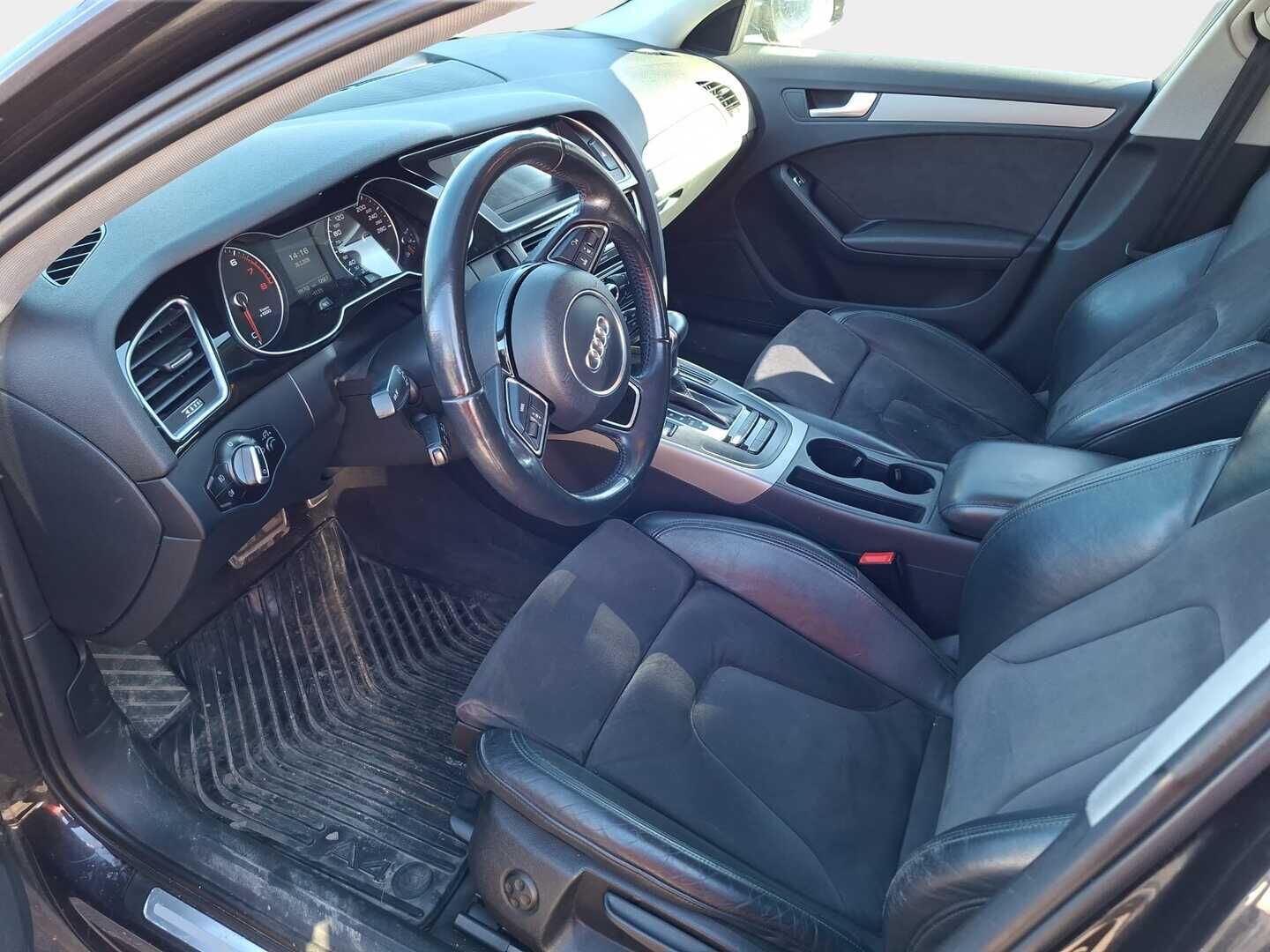 Audi A4 2015 Sedan Business Sport 1,8 TFSI 88 kW multitronic *Suomi-auto / vakkari / Tutkat edessä ja takana / Puolnahkapenkit* - *Juuri katsastettu / Android-näyttö / S-line ulkopaketti / 2x renkaat & vanteet*