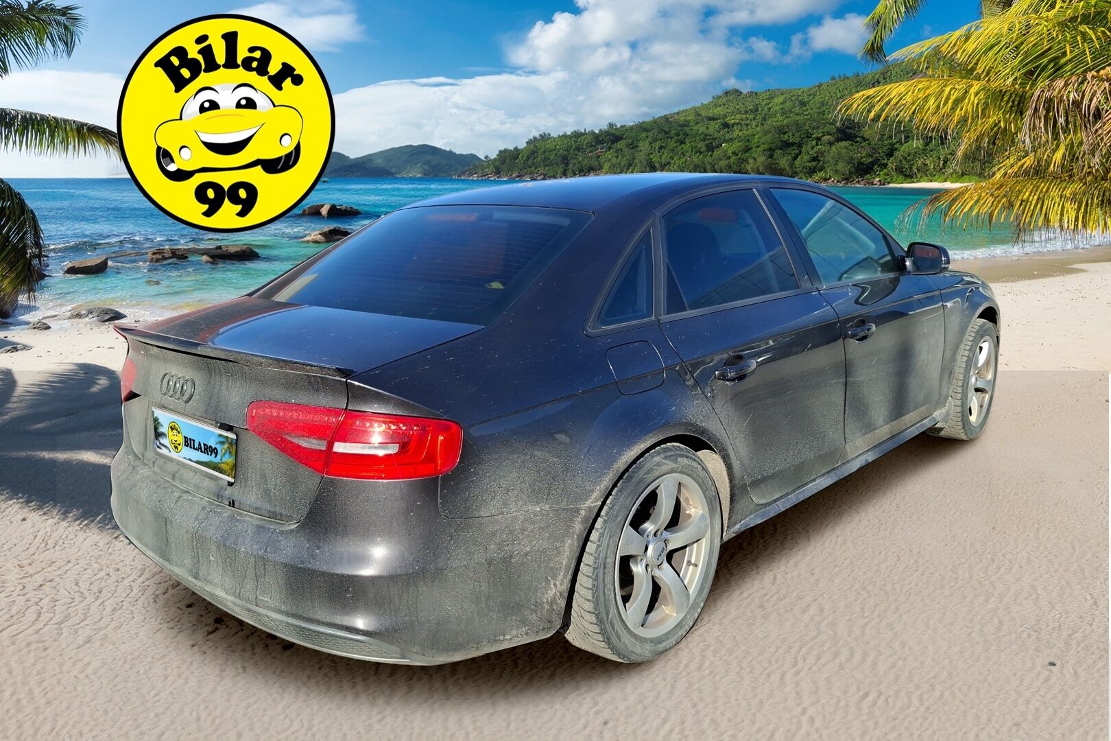 Audi A4 2015 Sedan Business Sport 1,8 TFSI 88 kW multitronic *Suomi-auto / vakkari / Tutkat edessä ja takana / Puolnahkapenkit* - *Juuri katsastettu / Android-näyttö / S-line ulkopaketti / 2x renkaat & vanteet*