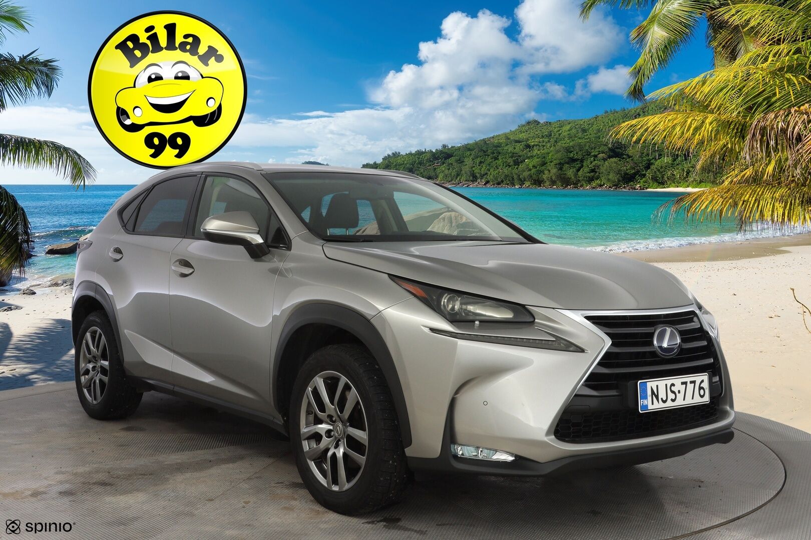 Lexus NX 2015 300h Hybrid A AWD Executive * ACC / Webasto / Vetokoukku / Nahkasisusta / Peruutuskamera * - Suomi-auto / Huippuvarusteet
