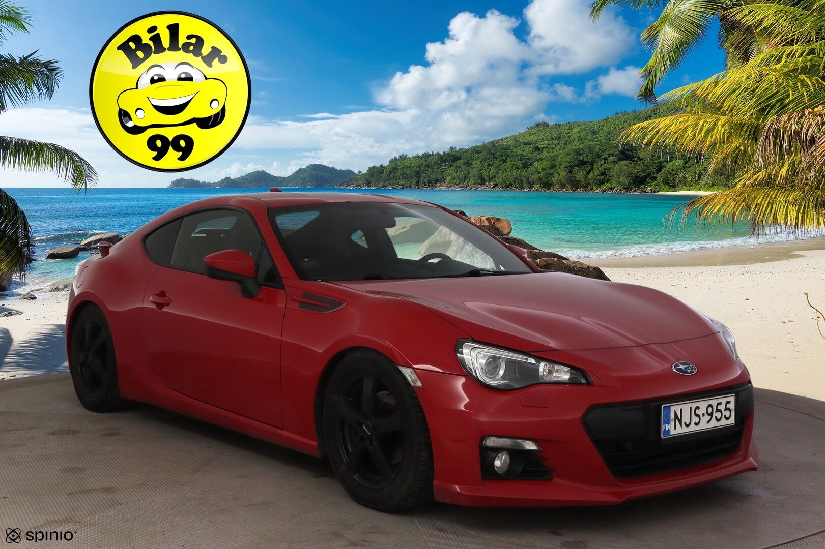 Subaru BRZ 2015 BRZ 6AT * KeylessGo / Nahka-alcantara penkit / BC-Racing / Navi / Xenon / Mustakatto / Suomi-auto / Putkisto muokattu * - * Hieno katseiden kääntäjä / Kuntotarkastettu / BC-Racing säädettävä alusta / Putkistoa muokattu / Siistikuntoinen / Pienet kilsat / Särmät huollot *