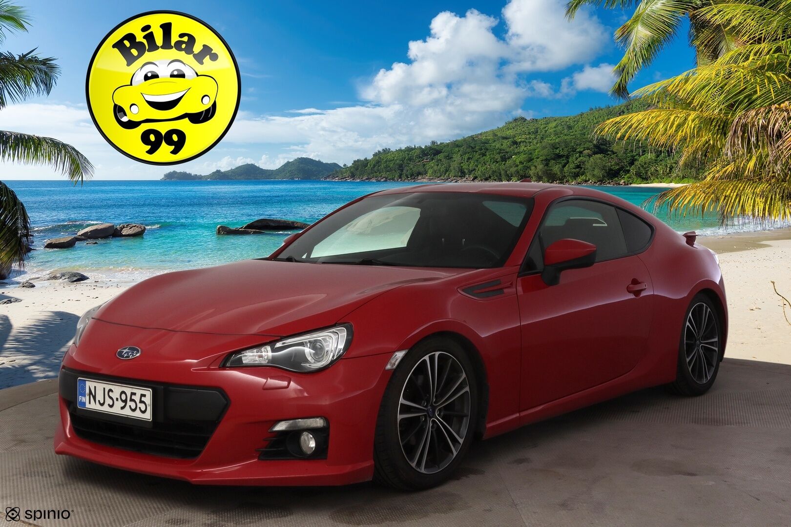 Subaru BRZ 2015 BRZ 6AT * KeylessGo / Nahka-alcantara penkit / BC-Racing / Navi / Xenon / Mustakatto / Suomi-auto / Putkisto muokattu * - * Hieno katseiden kääntäjä / Kuntotarkastettu / BC-Racing säädettävä alusta / Putkistoa muokattu / Siistikuntoinen / Pienet kilsat / Särmät huollot *