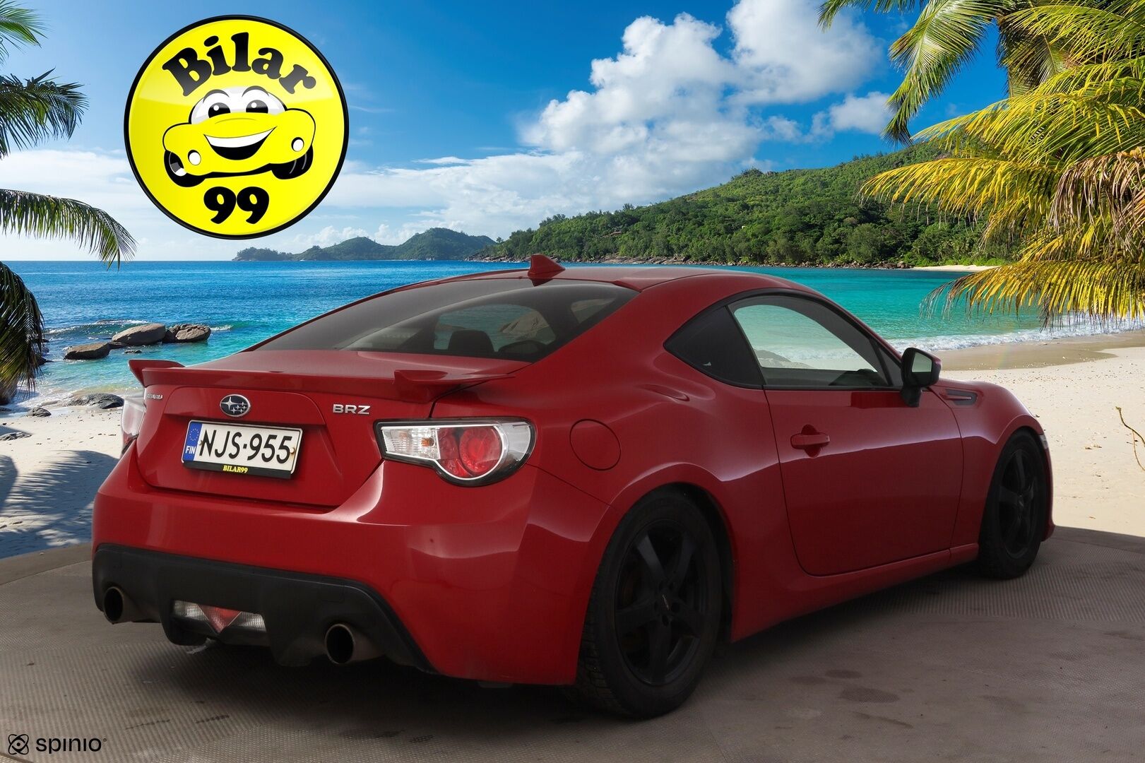 Subaru BRZ 2015 BRZ 6AT * KeylessGo / Nahka-alcantara penkit / BC-Racing / Navi / Xenon / Mustakatto / Suomi-auto / Putkisto muokattu * - * Hieno katseiden kääntäjä / Kuntotarkastettu / BC-Racing säädettävä alusta / Putkistoa muokattu / Siistikuntoinen / Pienet kilsat / Särmät huollot *