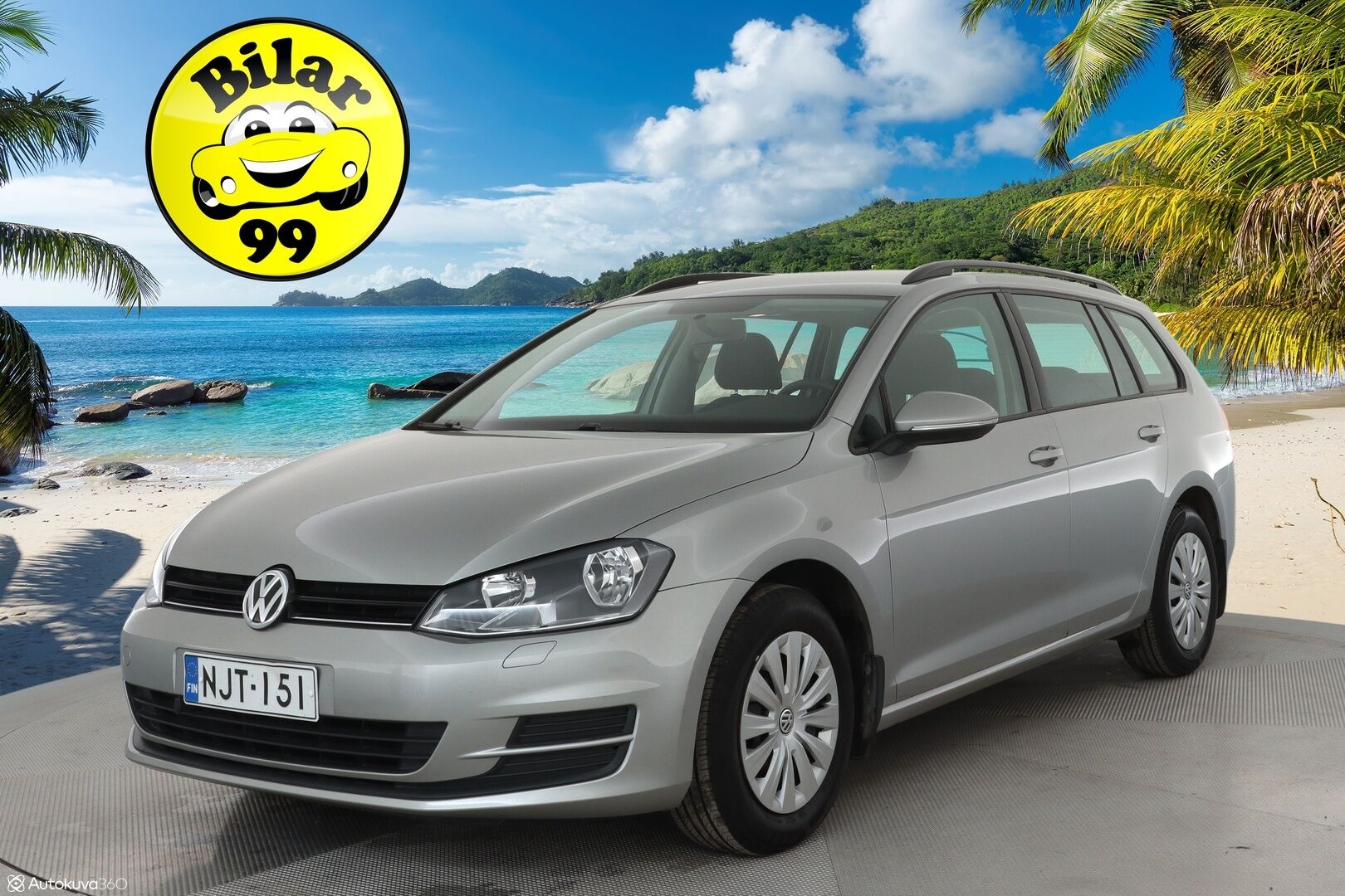 Volkswagen Golf 2015 Variant Trendline BlueMotion Tech **Suomi-auto / Lohkolämmitin / Vakkari / Start-Stop / Aut. Ilmastointi / 2x Renkaat**