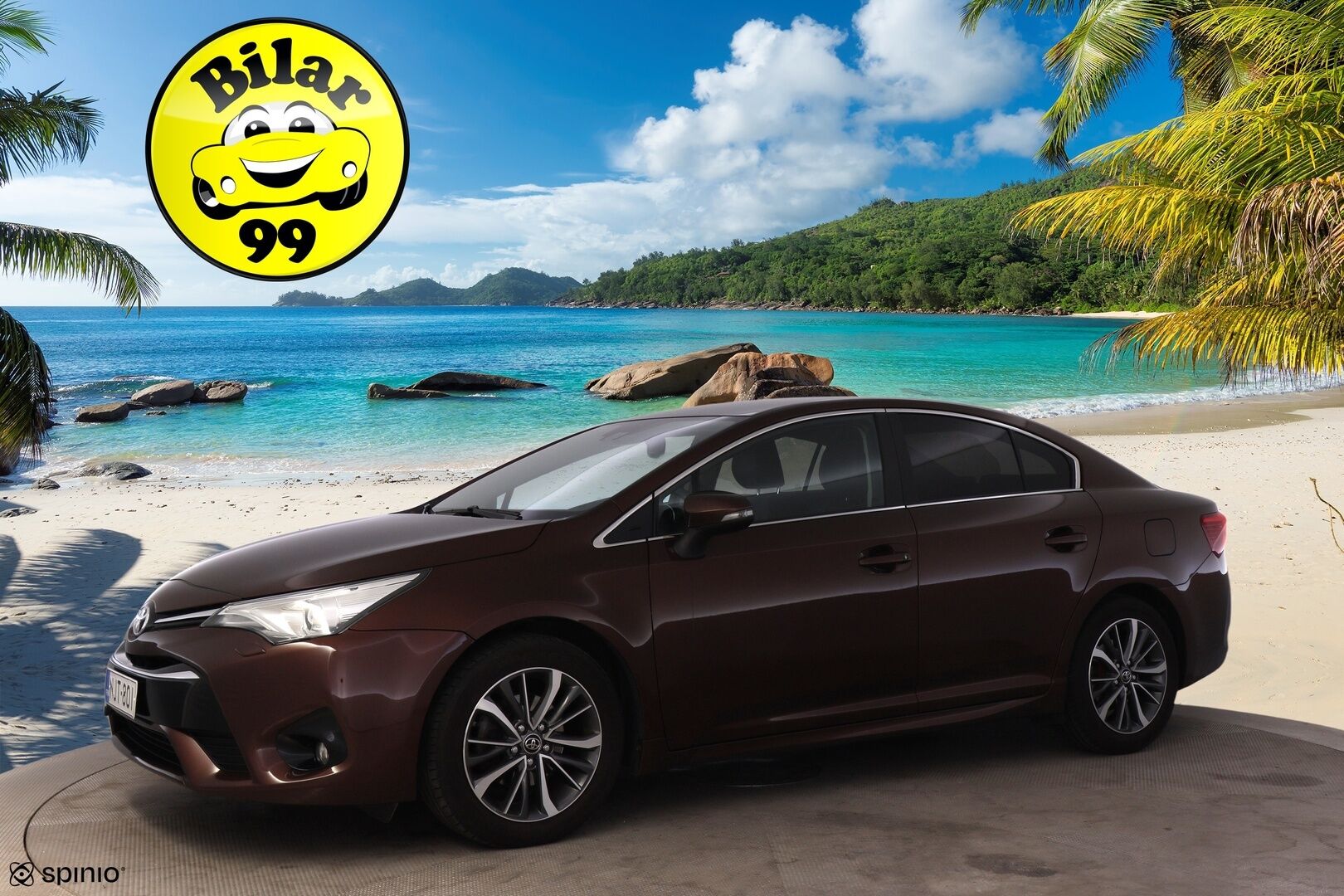 Toyota Avensis 2016 1,8 Valvematic Active Sedan *Nahat / P.kamera / Led / Keyless / Suomi-auto / Navi / Lohko.S.Pistoke* - Todella upean värinen! / Harvinaiset varusteet! 