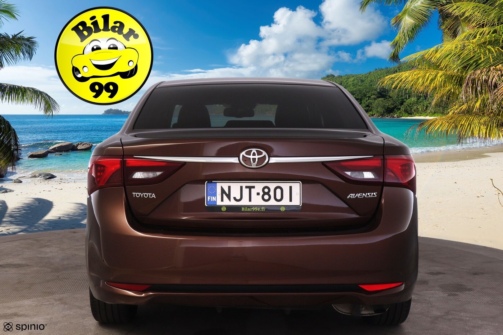 Toyota Avensis 2016 1,8 Valvematic Active Sedan *Nahat / P.kamera / Led / Keyless / Suomi-auto / Navi / Lohko.S.Pistoke* - Todella upean värinen! / Harvinaiset varusteet! 