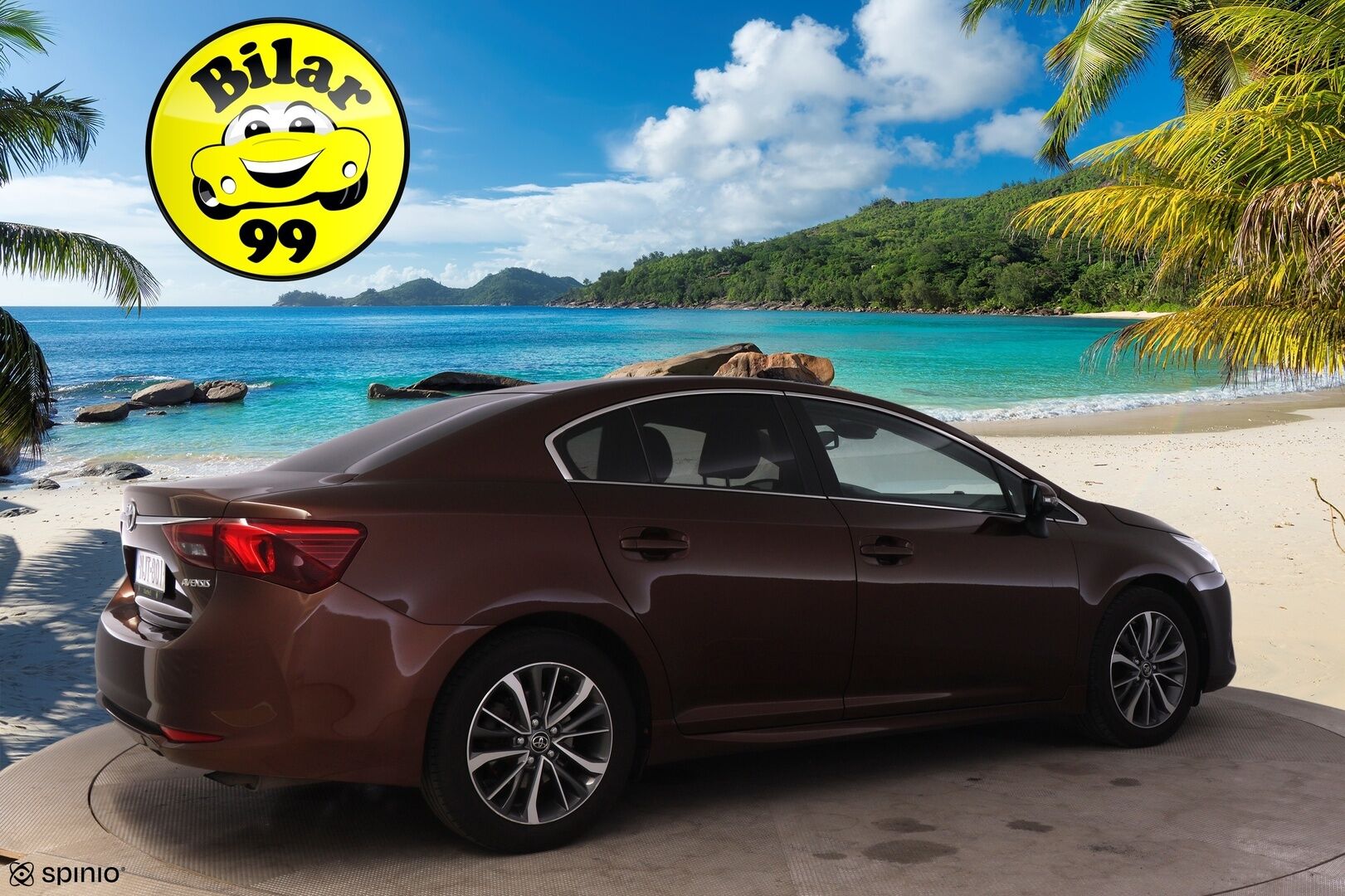 Toyota Avensis 2016 1,8 Valvematic Active Sedan *Nahat / P.kamera / Led / Keyless / Suomi-auto / Navi / Lohko.S.Pistoke* - Todella upean värinen! / Harvinaiset varusteet! 