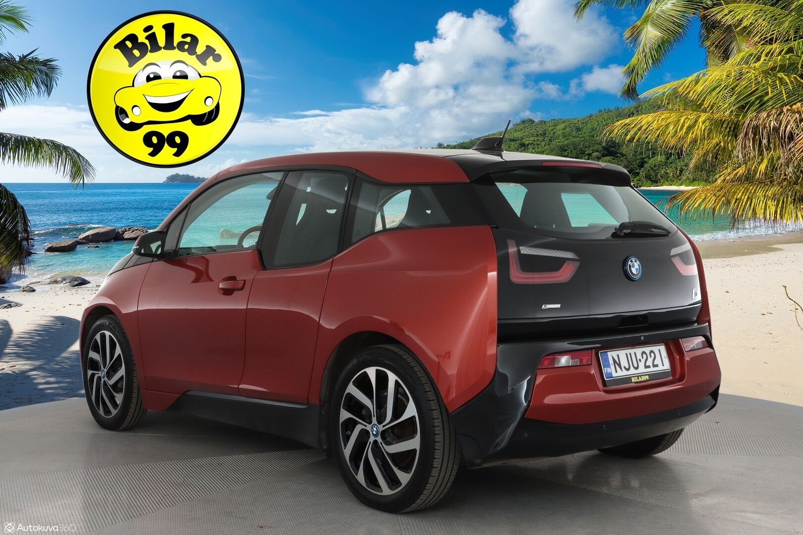 BMW i3 2014 60 Ah REX Automatic **Adapt.Vakkari / Adapt-LED / Lasikattoluukku / P. Kamera / Harman/Kardon / Navi / 2x Renkaat**