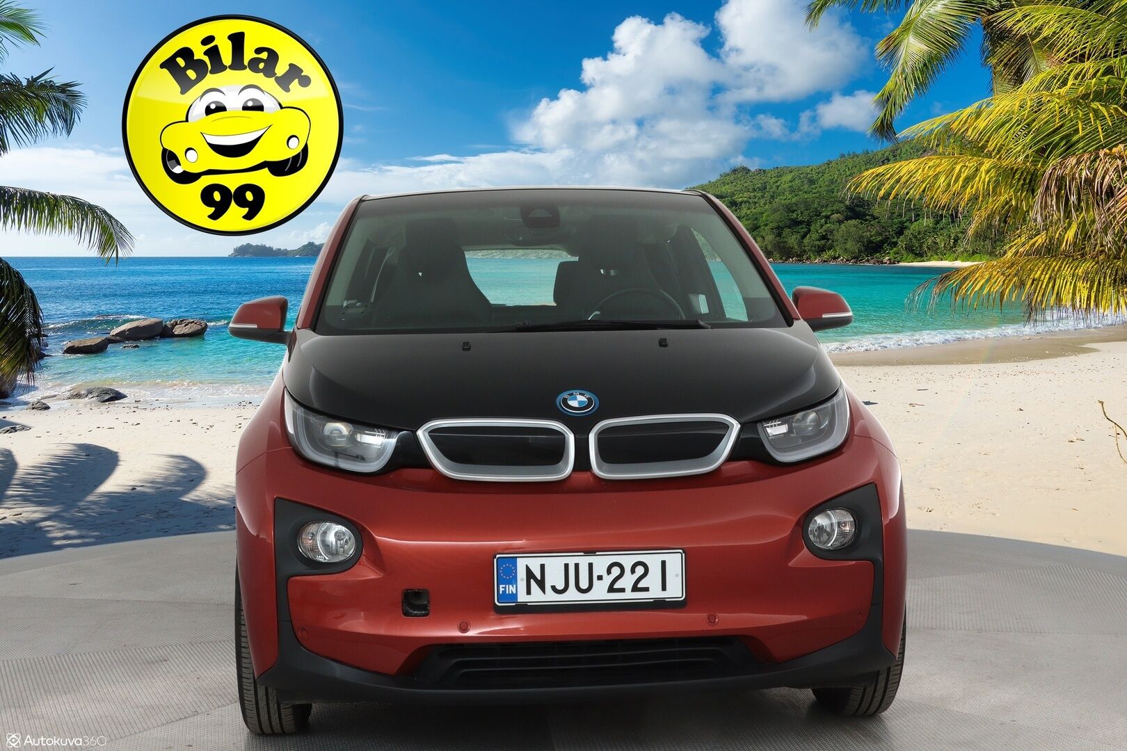 BMW i3 2014 60 Ah REX Automatic **Adapt.Vakkari / Adapt-LED / Lasikattoluukku / P. Kamera / Harman/Kardon / Navi / 2x Renkaat**