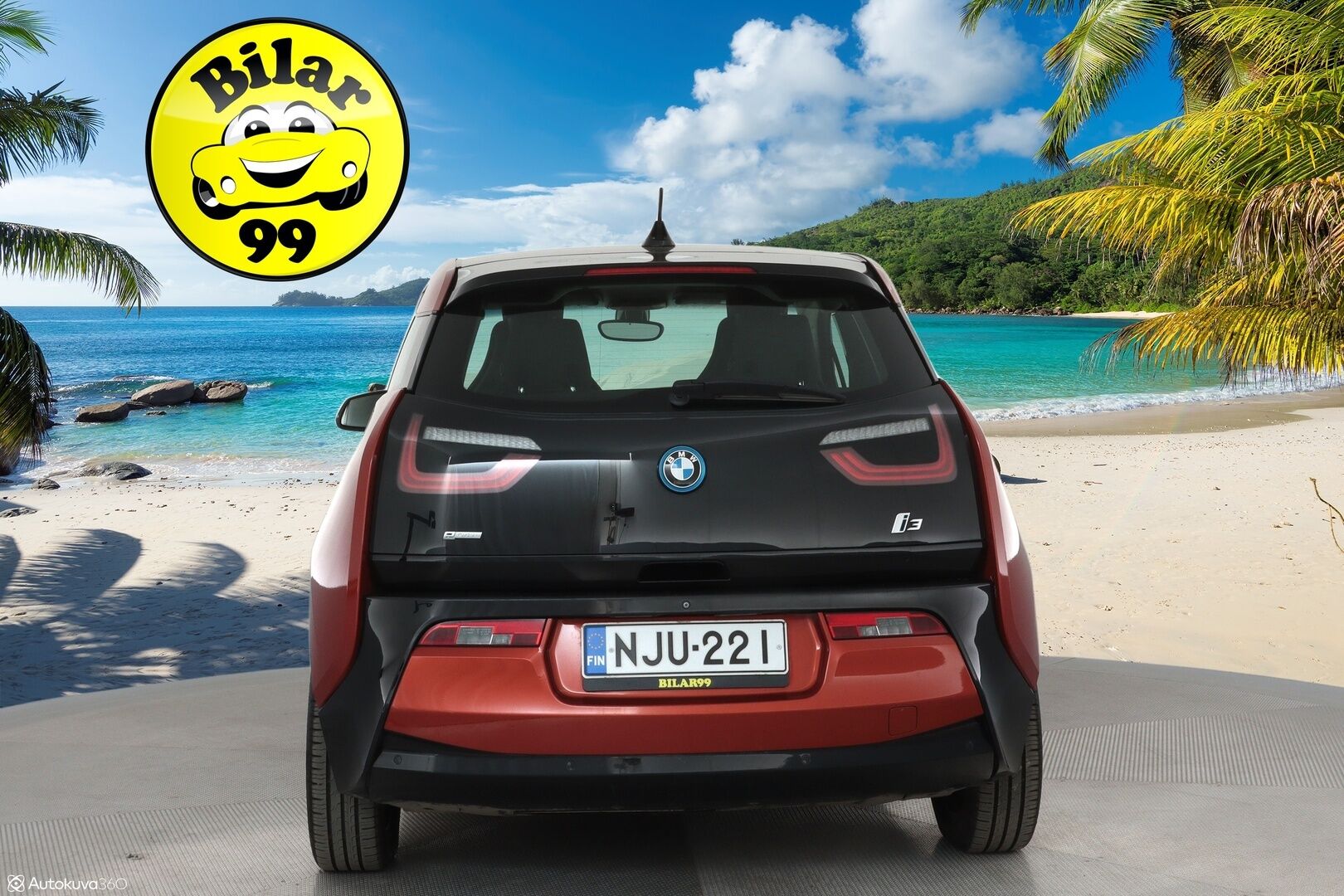 BMW i3 2014 60 Ah REX Automatic **Adapt.Vakkari / Adapt-LED / Lasikattoluukku / P. Kamera / Harman/Kardon / Navi / 2x Renkaat**