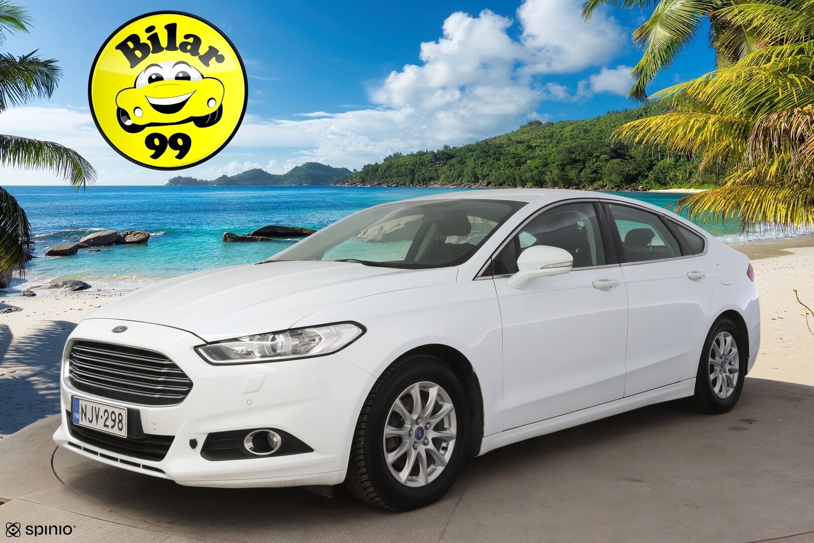 Ford Mondeo 2015 1,5 EcoBoost 160hv M6 Trend Style 5D * Lohkolämmitin / P. Tutkat / Lämmitettävä tuulilasi / Vakionopeudensäädin / Bluetooth * - 2 om. Suomi-auto / Jakohihna vaihdettu / Hyvin huollettu & hyvät renkaat - HULLUT AVAJAISHULINAT KORKOTARJOUS 3,29 %