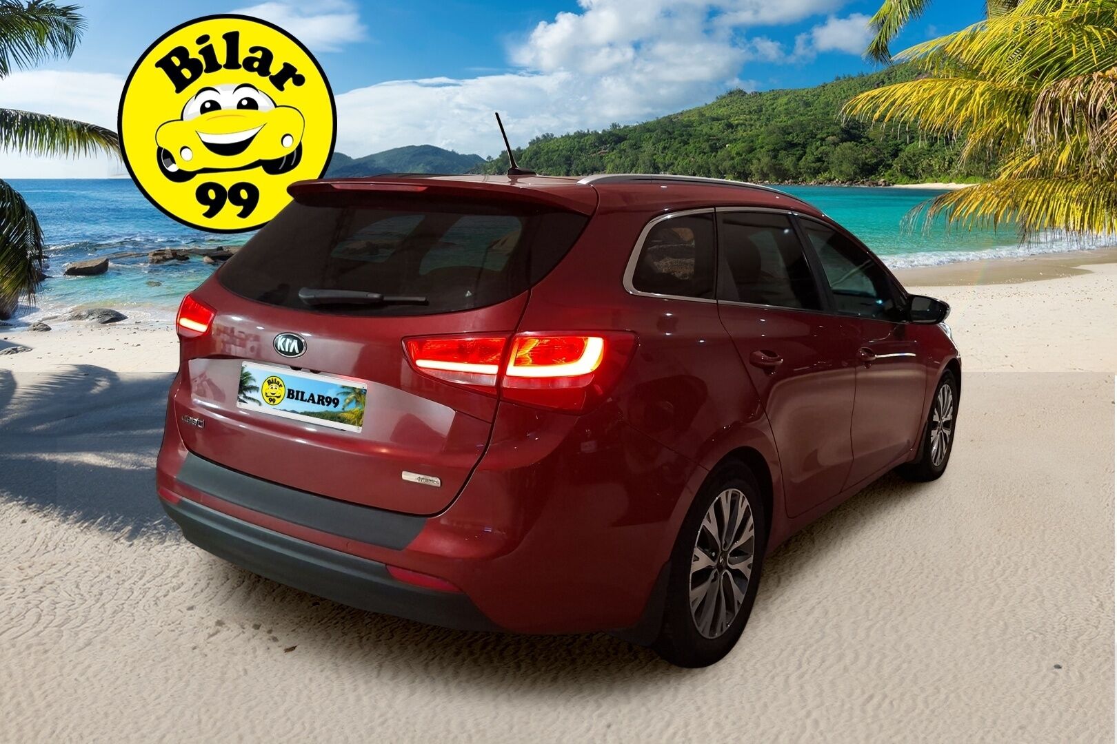 Kia CEED 2016 1,0 ISG 120hv FIFA World Cup Edition SW EcoDynamics *Kamera / Lohko.S.Pistoke / Vakkari /  Navi / Lämpöratti* - Merkki huollettu! / Pieni kulutus mutta tilava! / Huikeat varusteet! 