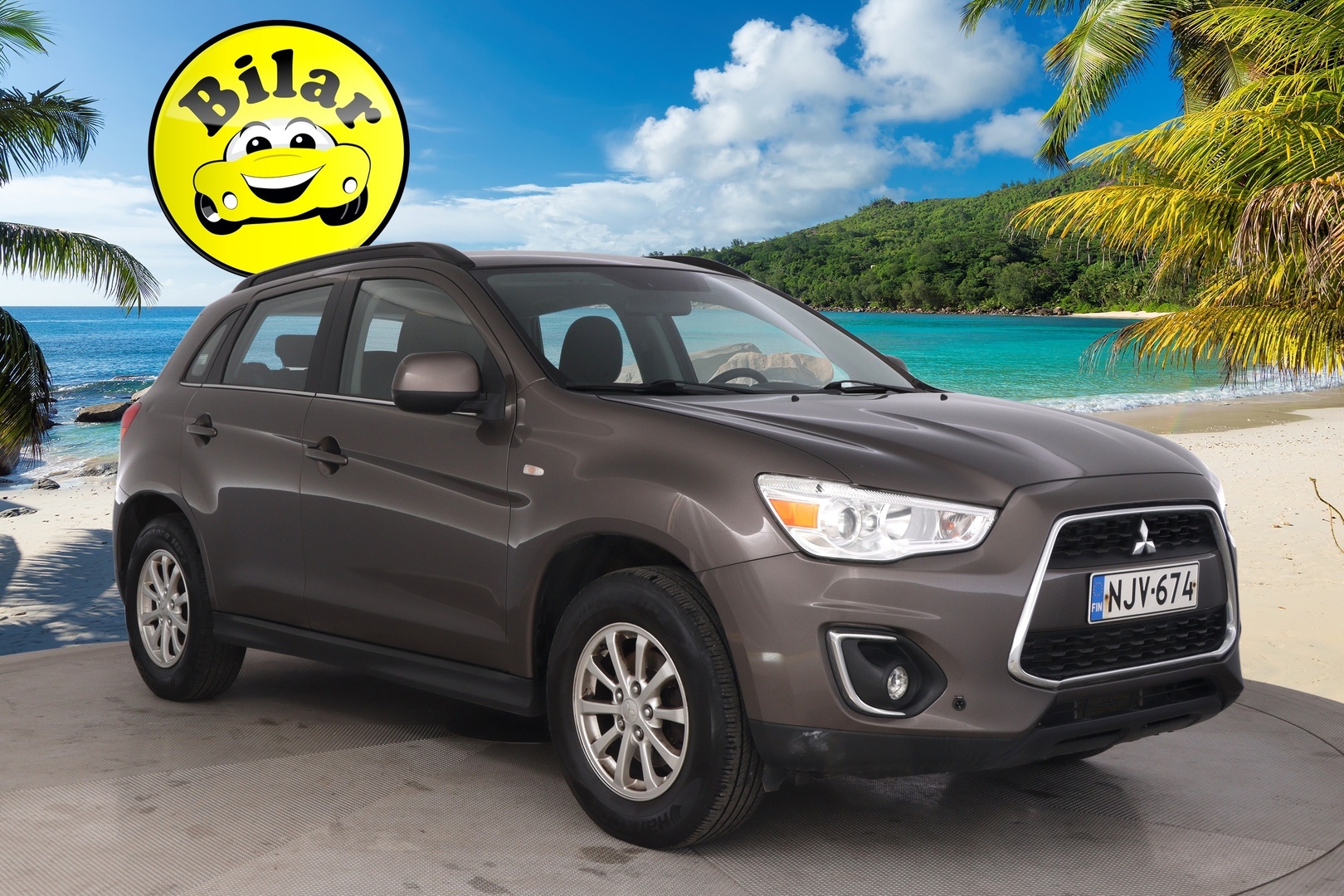 Mitsubishi ASX 2015 1,6 Di-D AS&G Invite 4WD 6MT - | Vetokoukku | Lohko | P.tutka | 1-Om. Suomiauto | 2x renkaat alumiinivanteilla |